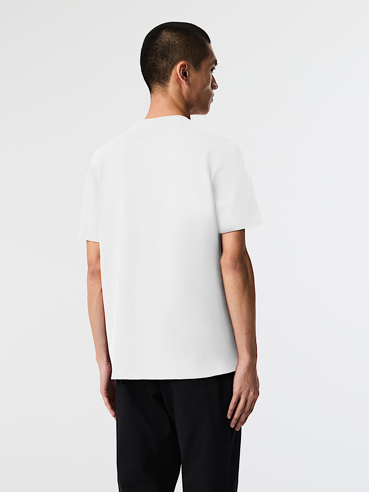 AlphaTauri | JOTTA V2.Y9.02 | T-shirt en coton biologique à logo in White for Homme