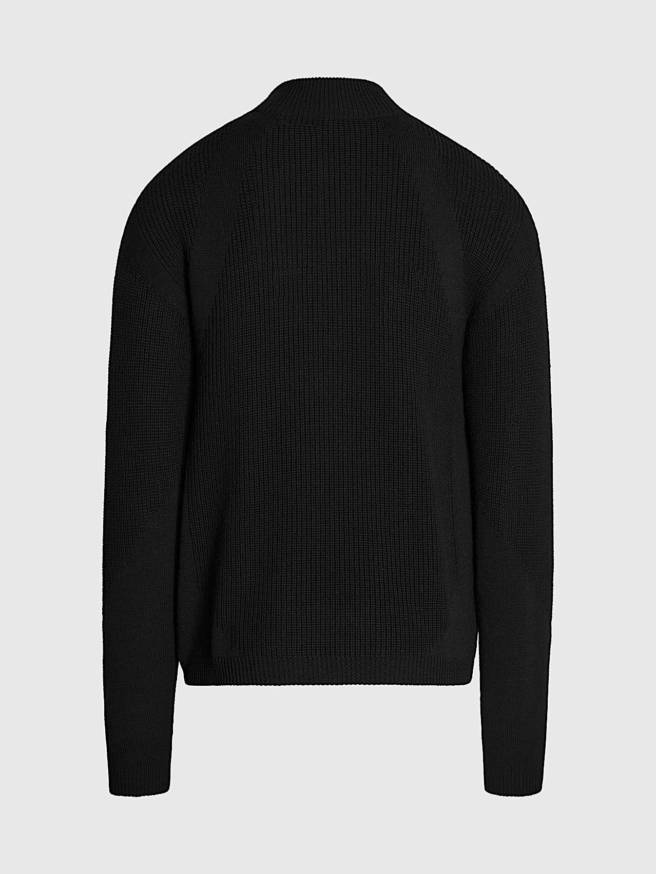 AlphaTauri | FLINT V1.Y9.02 | Sweat-shirt à demi-fermeture zippée sans couture en maille 3D in Black for Homme