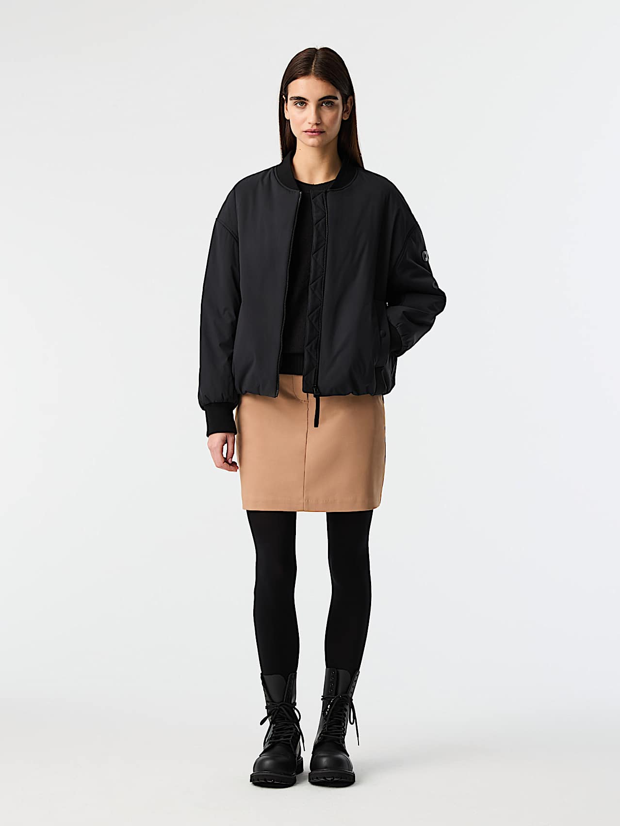 AlphaTauri | OVLY V1.Y9.02 | Bomber Primaloft® idrorepellente in Black for Donna