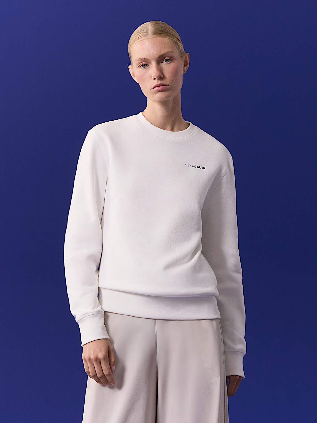 AlphaTauri | Felpa con stampa sul retro unisex | Collezione Olympic Team Austria in White for Unisex