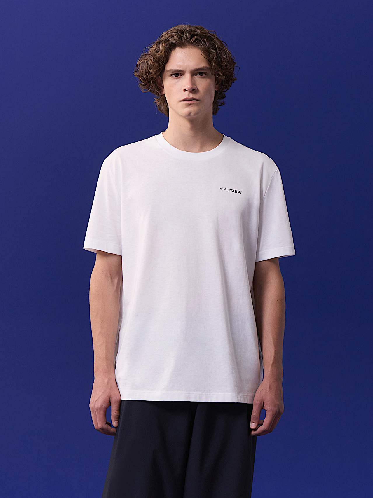 AlphaTauri | T-shirt con stampa sul retro unisex | Collezione Olympic Team Austria in White for Unisex