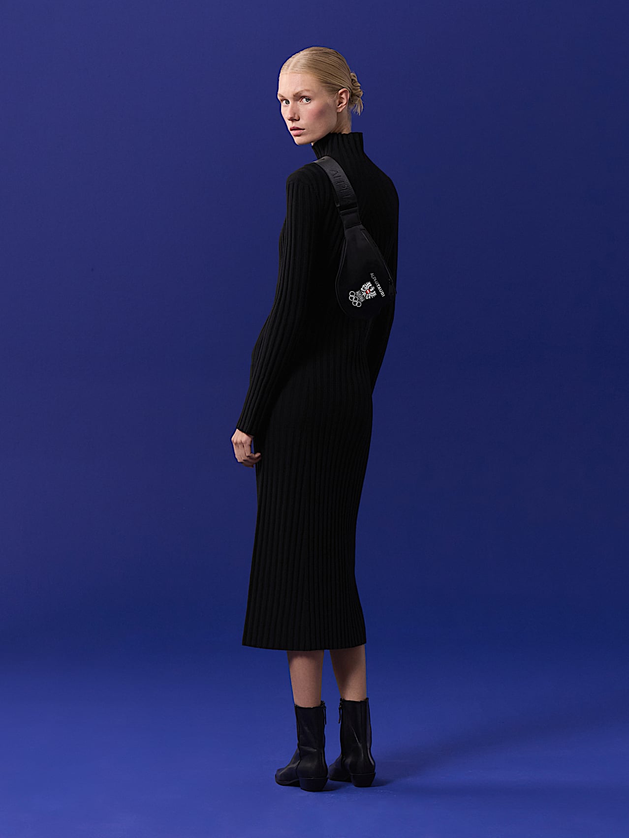 AlphaTauri | Sac banane | Collection Olympic Team Austria in Black for Unisexe