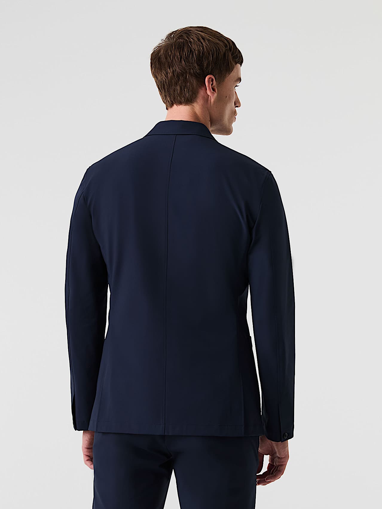 AlphaTauri | OBOSS V7.Y9.01 | Blazer elasticizzato ad alte prestazioni in Blu Marino for Uomo