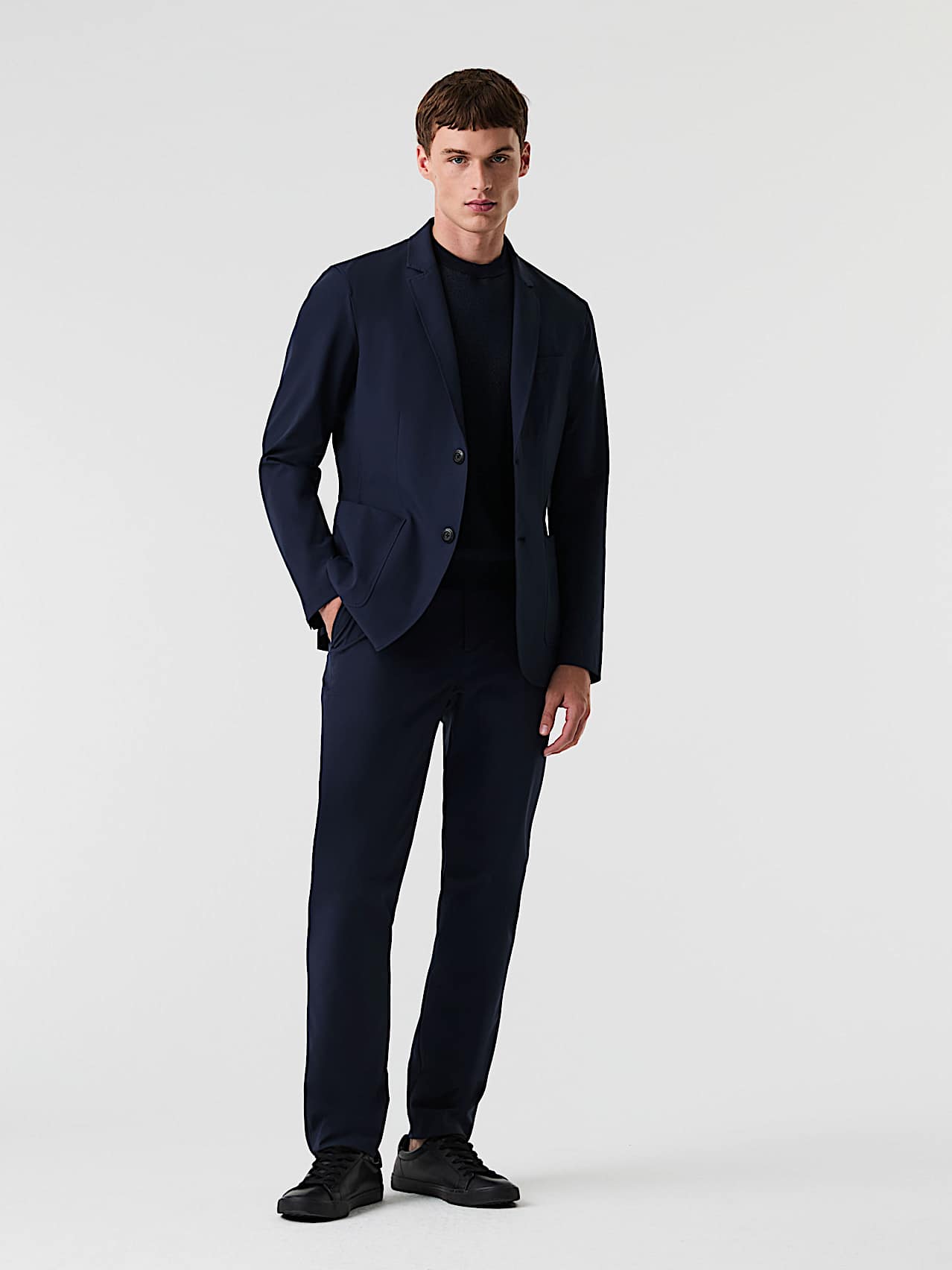 AlphaTauri | OBOSS V7.Y9.01 | Blazer aus Performance-Stretch in Navy für Herren