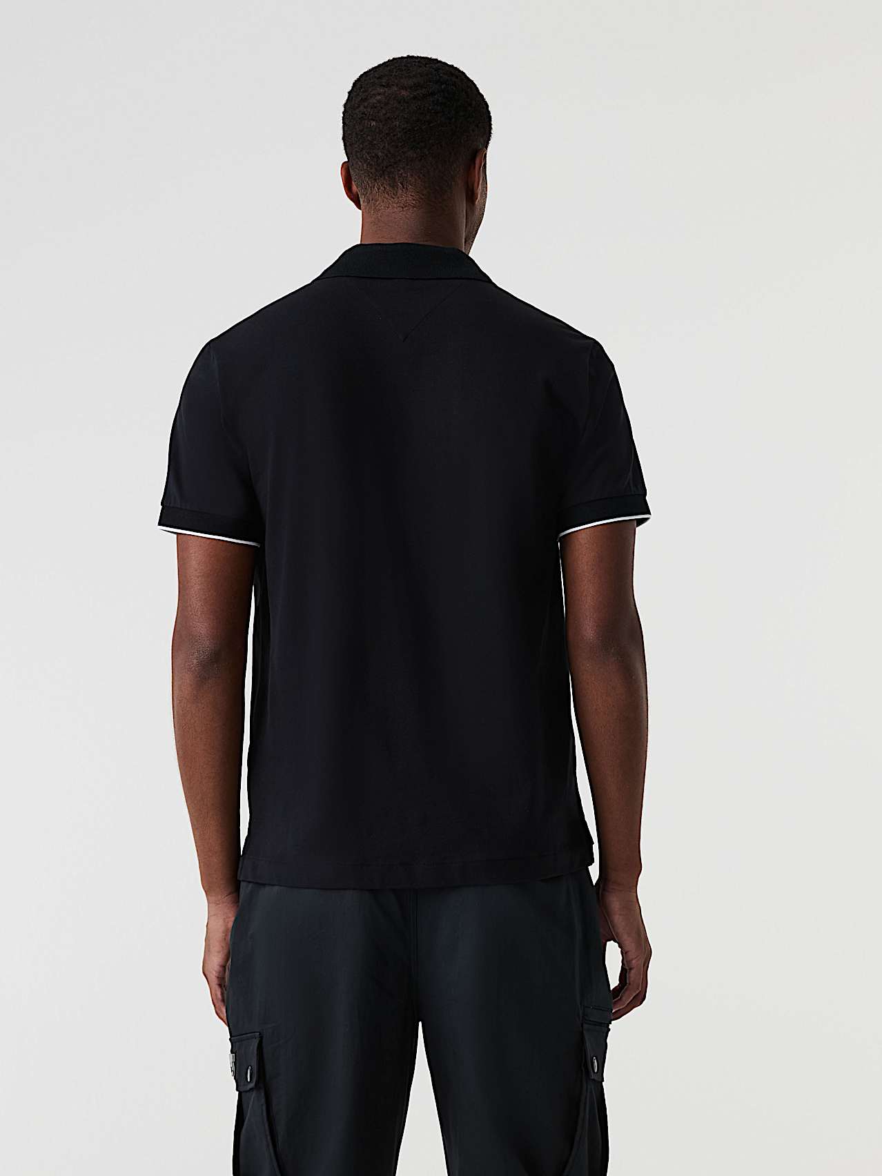 AlphaTauri | JUNX V2.Y9.01 | Polo in piqué in Nero for Uomo