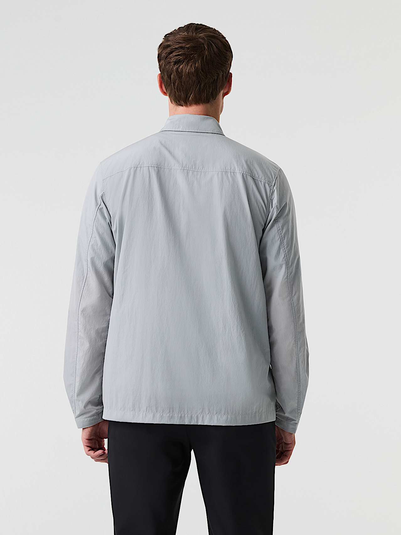 AlphaTauri | OLUM V1.Y9.01 | Sovracamicia leggera in Grigio Neutro for Uomo