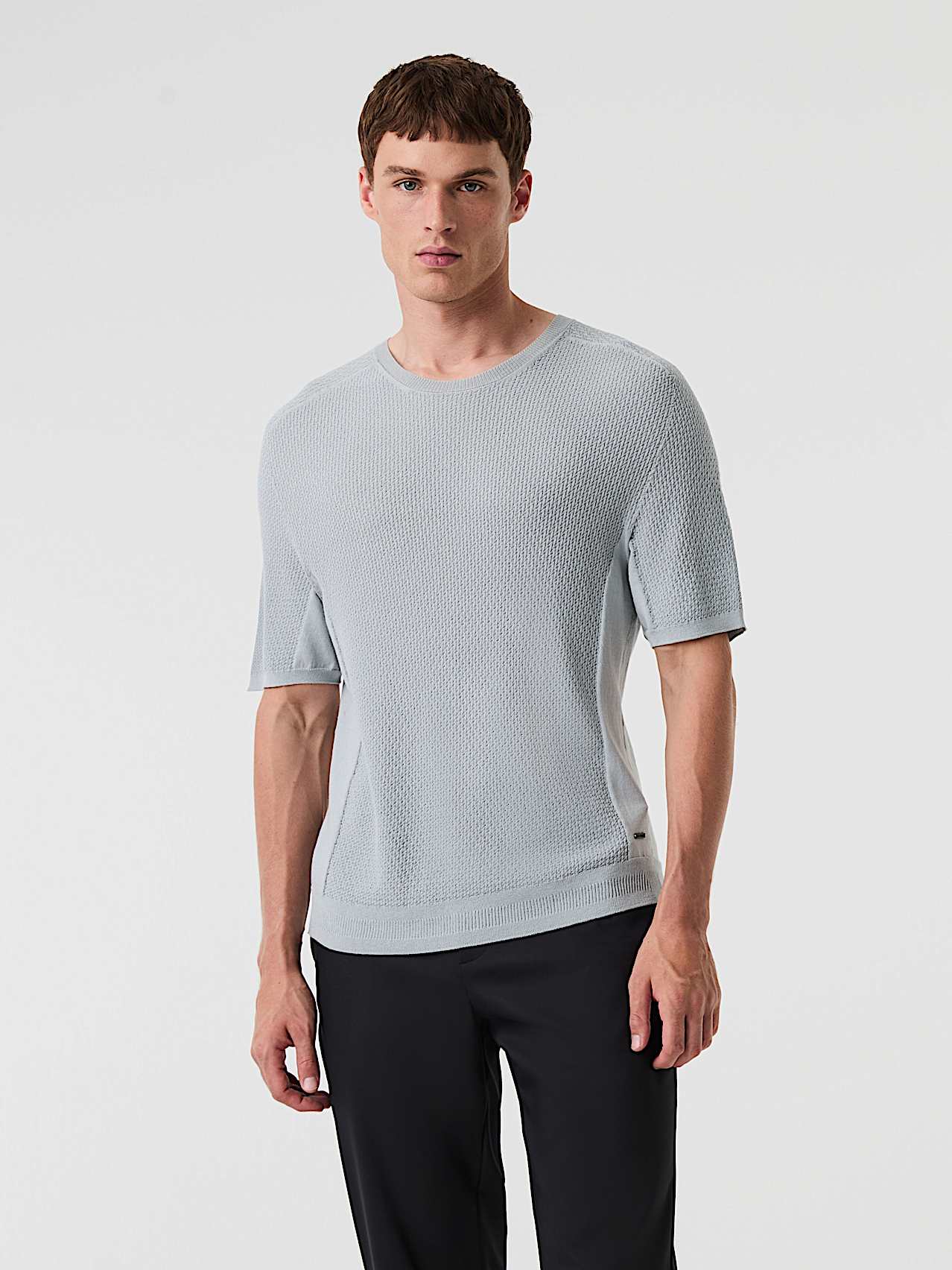 AlphaTauri | FOSOS V4.Y9.01 | T-shirt en maille de performance 3D sans coutures in Gris Moyen for Homme