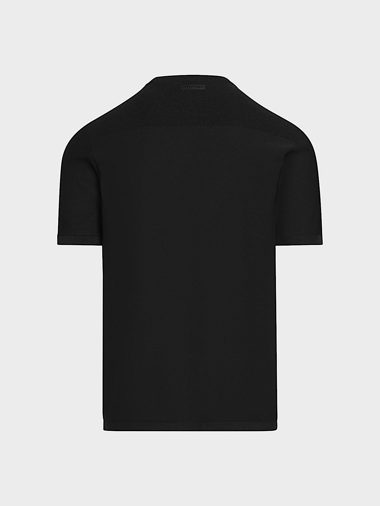 AlphaTauri | FOSOS V5.Y10.01 | 3D Performance Knit T-Shirt in Black für Herren