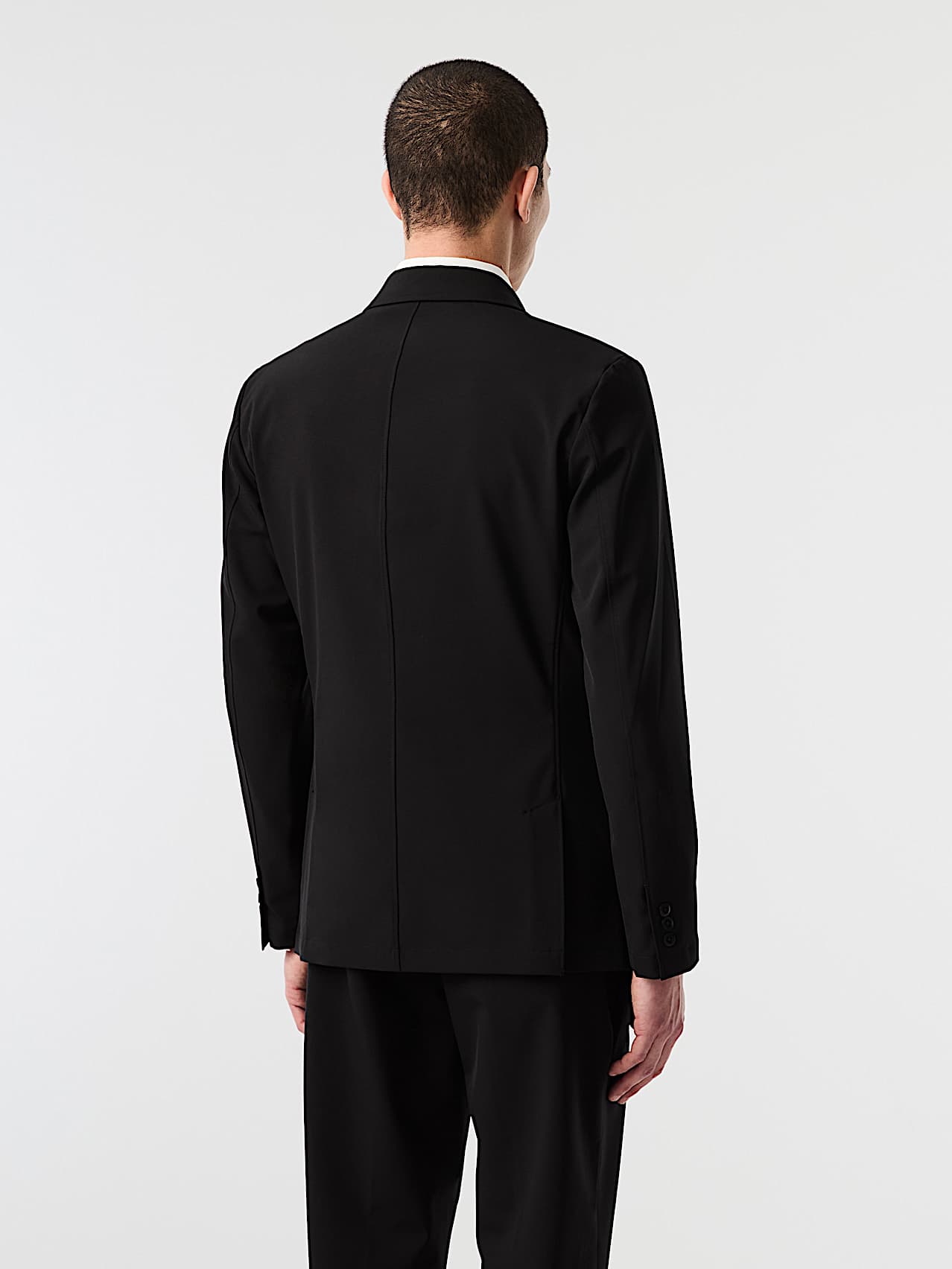 AlphaTauri | OSINA V3.Y10.02 | Elegant Stretch Blazer in Schwarz für Herren