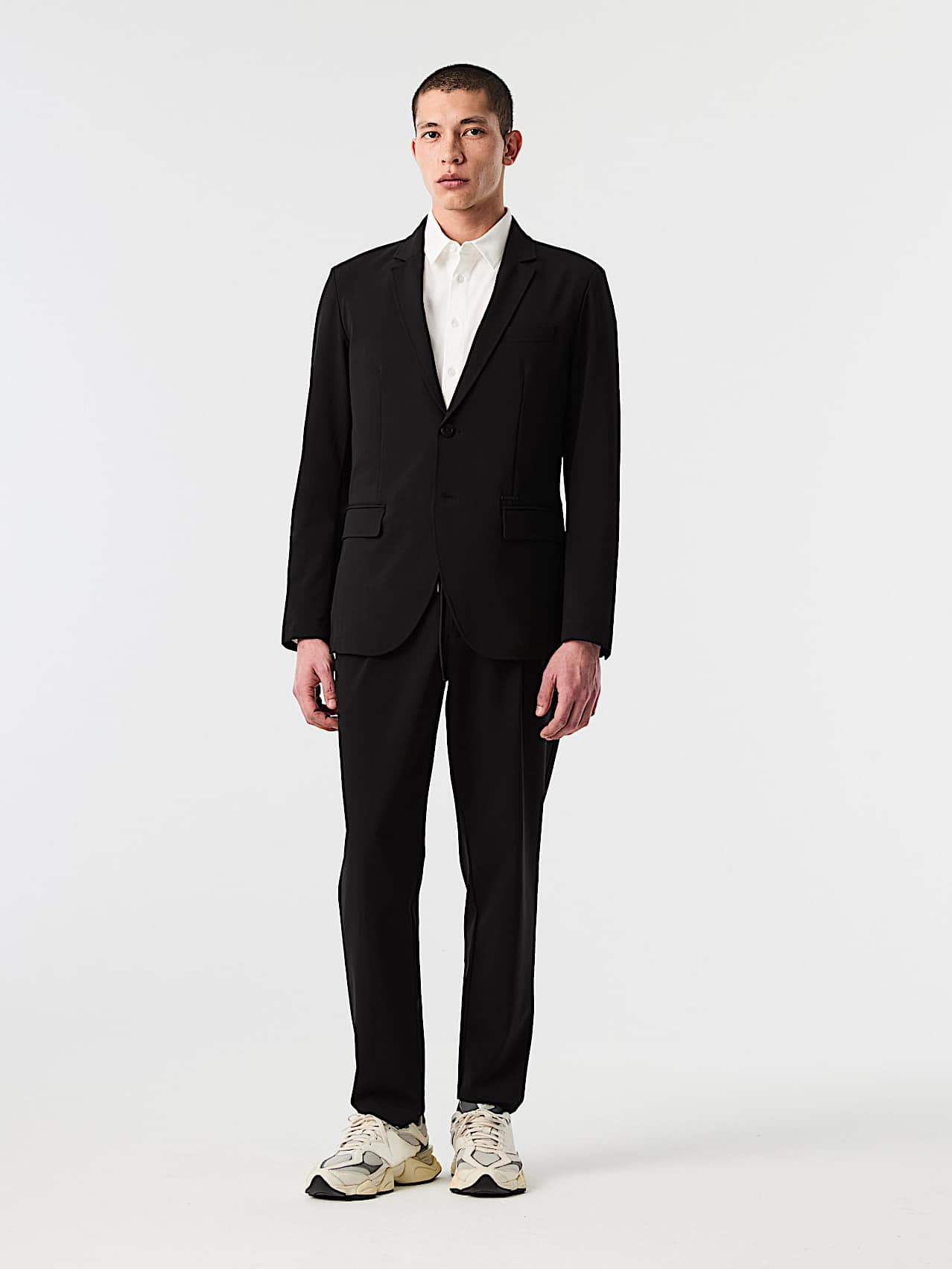 AlphaTauri | OSINA V3.Y10.02 | Elegant Stretch Blazer in Schwarz für Herren