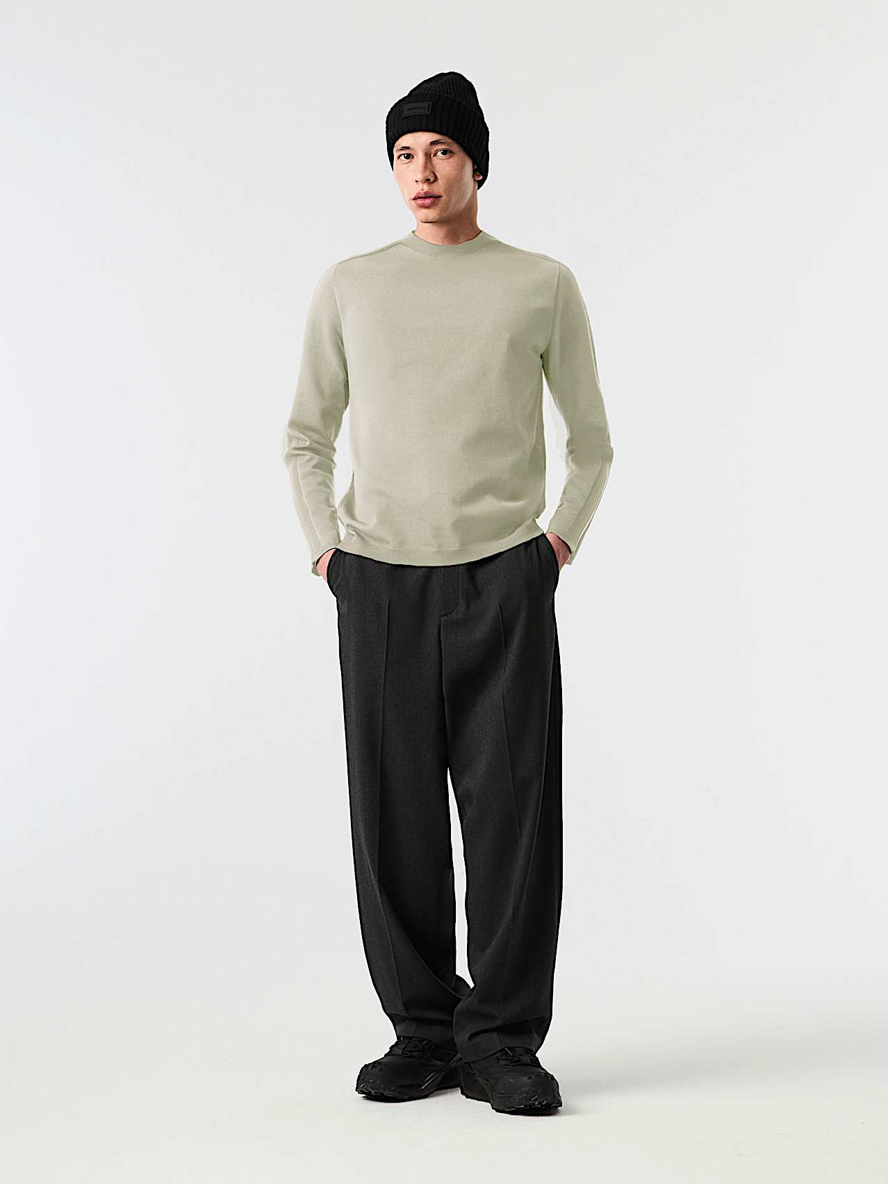 AlphaTauri | FRASBOURG V1.Y10.02 | Jersey de cuello alto de punto 3D in Dark Sage for Hombre