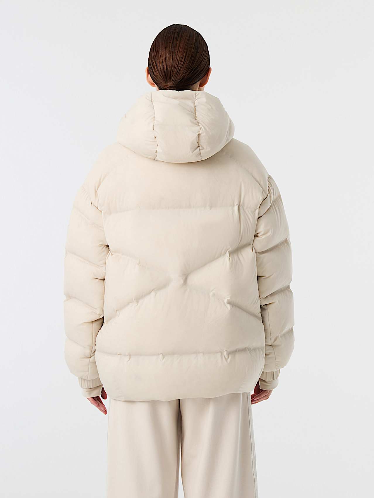 AlphaTauri | ORRENTO V1.Y10.02 | Packable Ultra-light Down Jacket in Stone für Damen