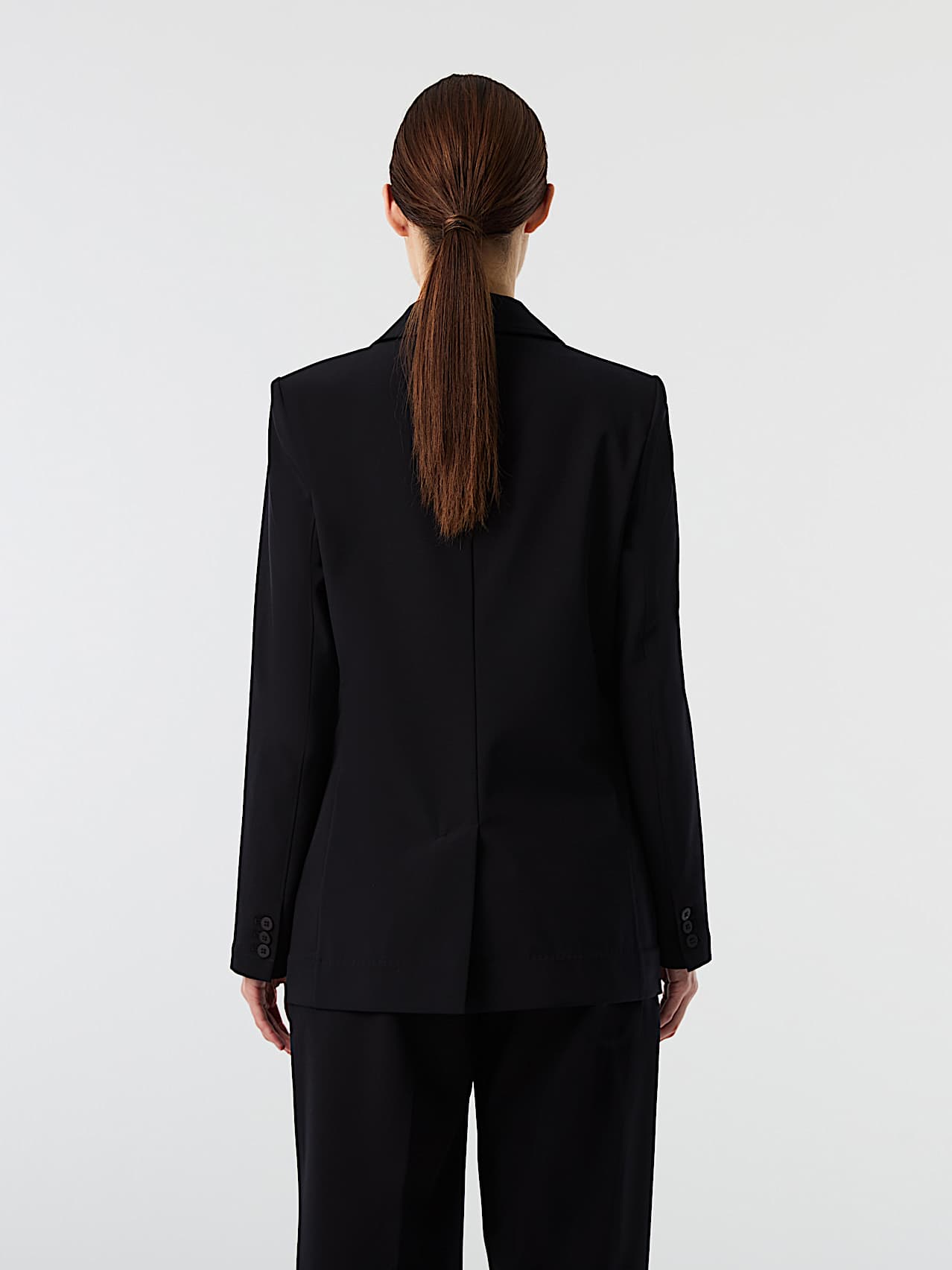 AlphaTauri | OARMA V1.Y10.02 | Elegant Stretch Blazer in Dark Navy für Damen