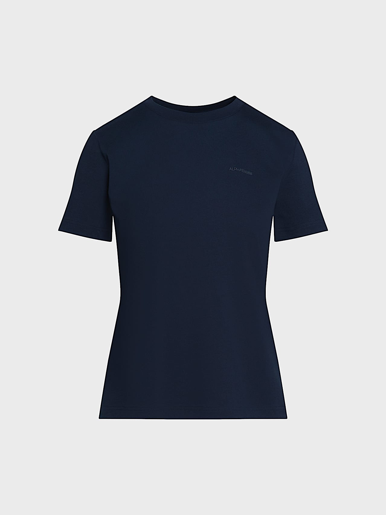 AlphaTauri | JOSTA V1.Y10.02 | Organic Cotton T-Shirt in Dark Navy for Donna