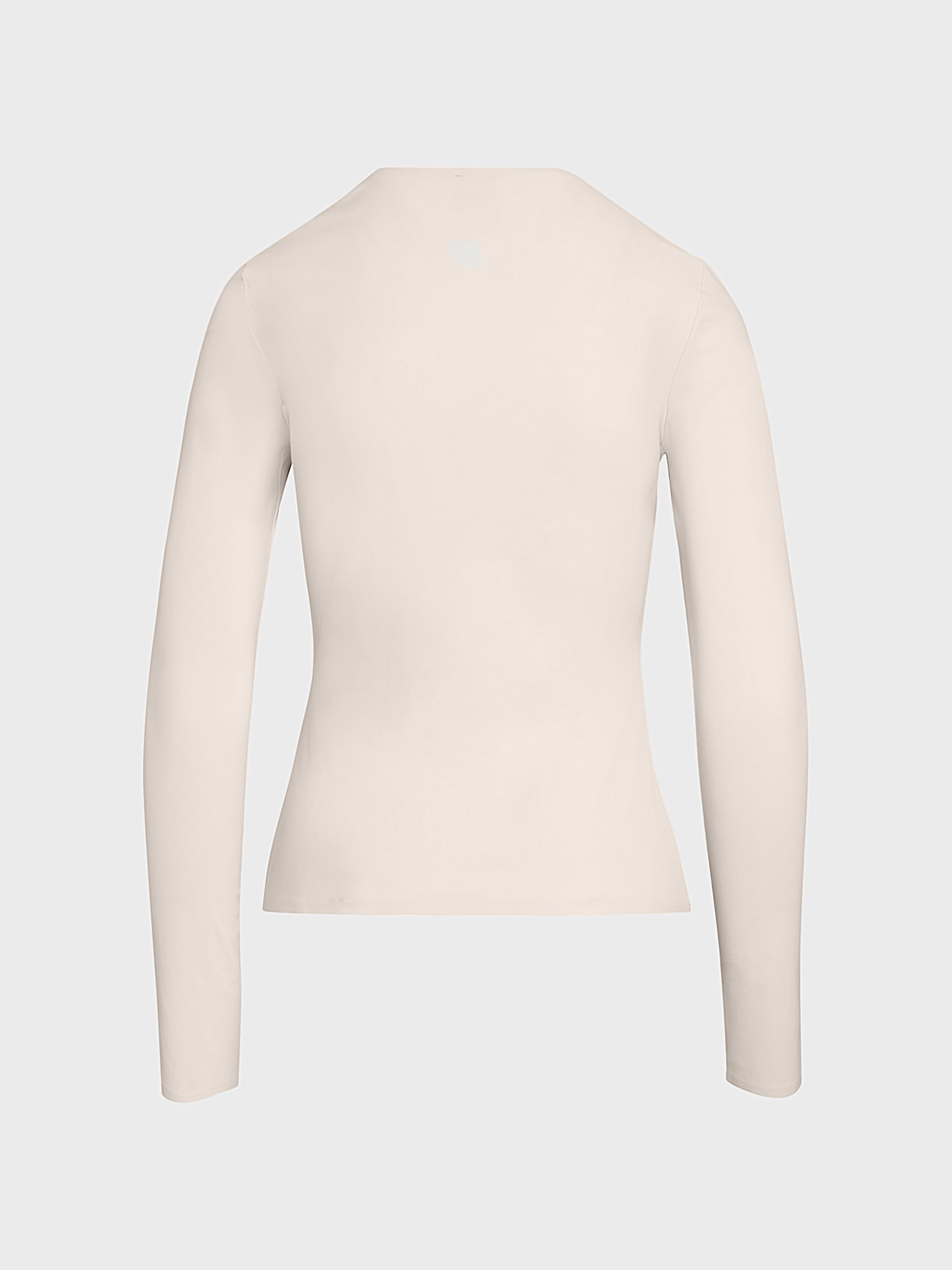 AlphaTauri | JESARO V1.Y10.02 | Power Stretch Jersey Longsleeve with Cut-Out Detail in Stone for Donna