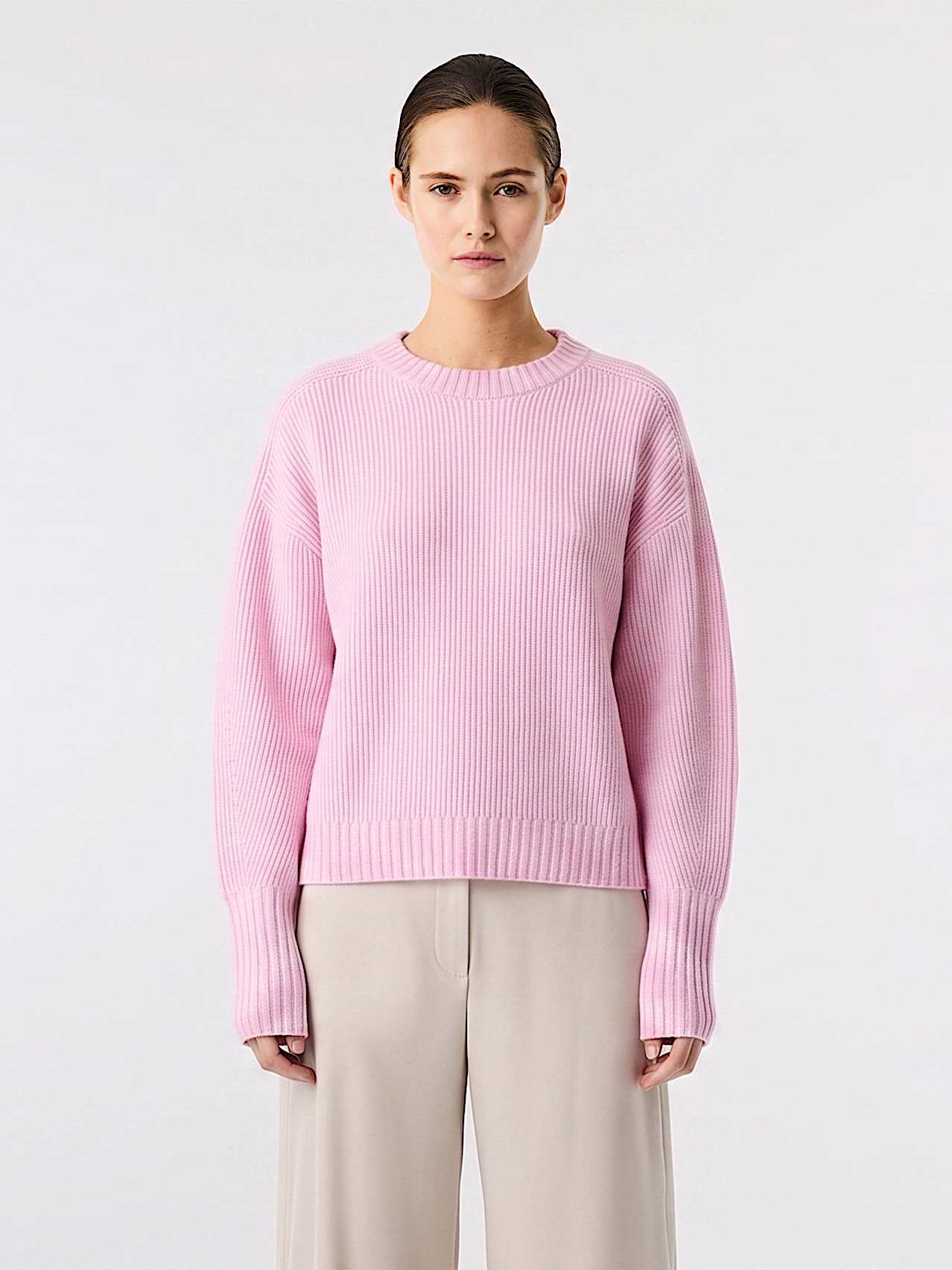 AlphaTauri | FENUA V1.Y10.02 | 3D Knit Wool Sweater in Rosewood for Women