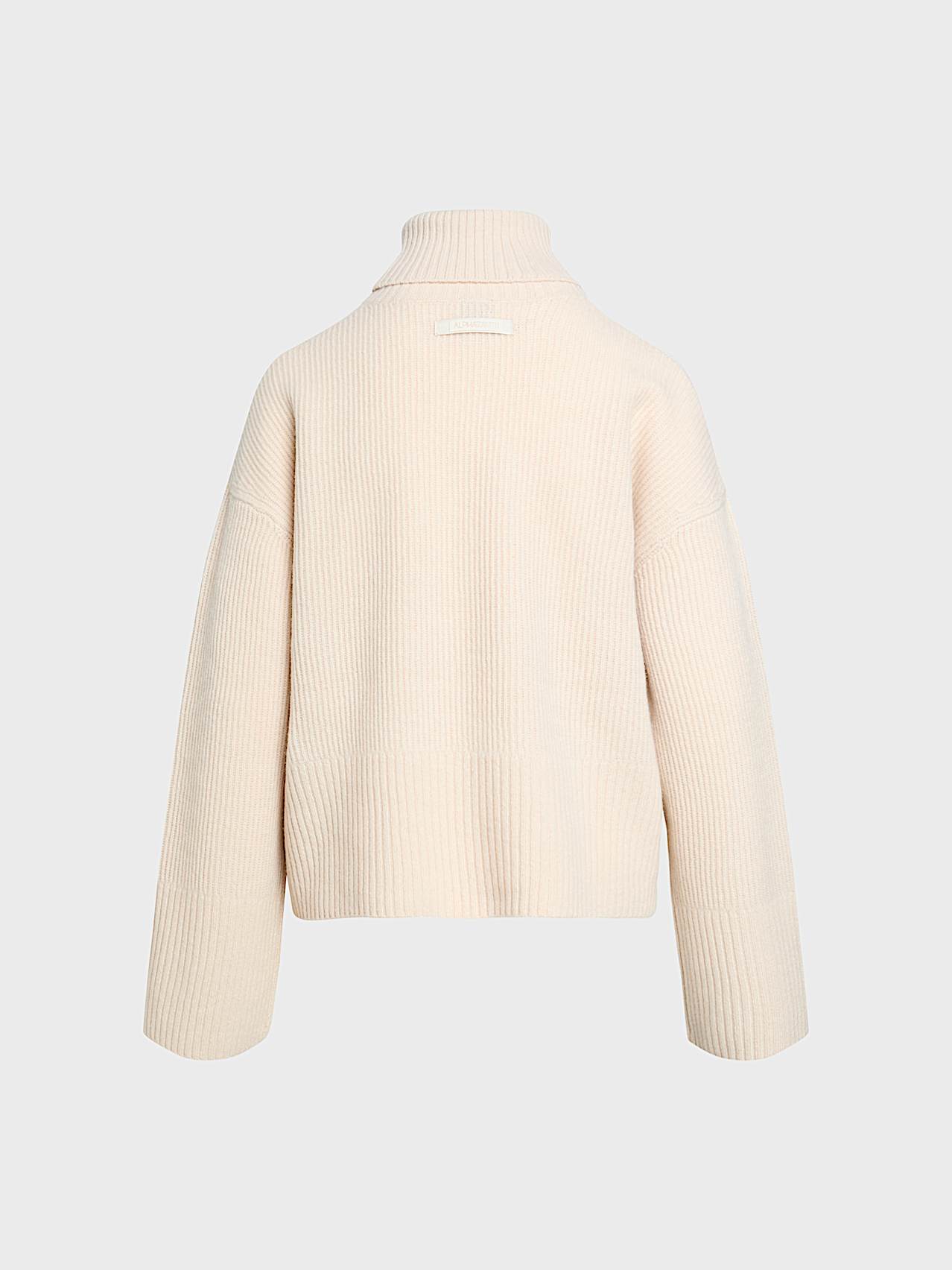 AlphaTauri | FERONA V1.Y10.02 | 3D Knit Turtleneck Sweater in Warm Stone for Donna