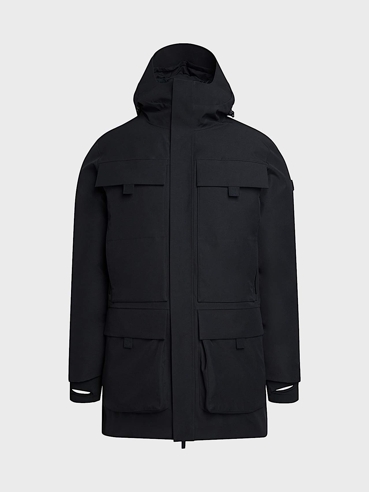 AlphaTauri | OLYON V1.Y10.02 | Unisex Explore Parka in Schwarz für Unisex
