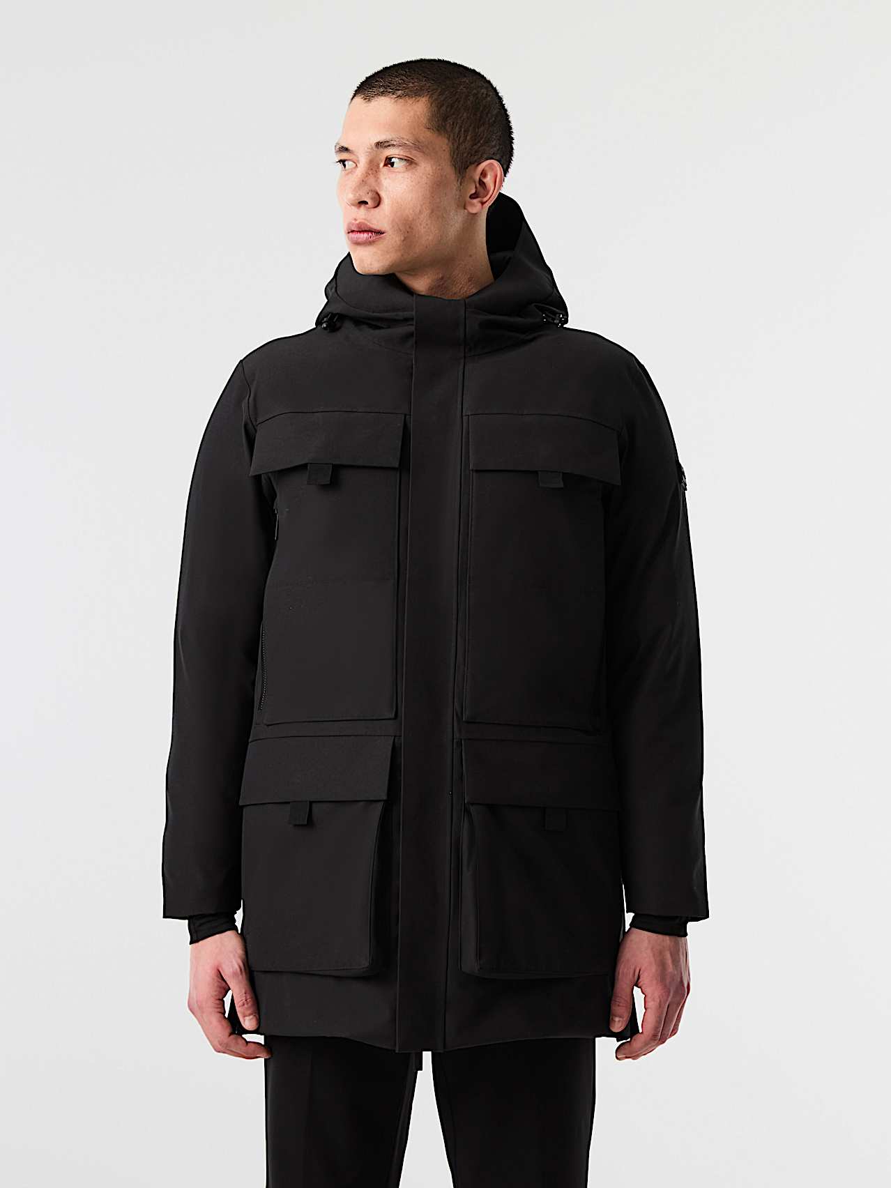 AlphaTauri | OLYON V1.Y10.02 | Unisex Explore Parka in Schwarz für Unisex