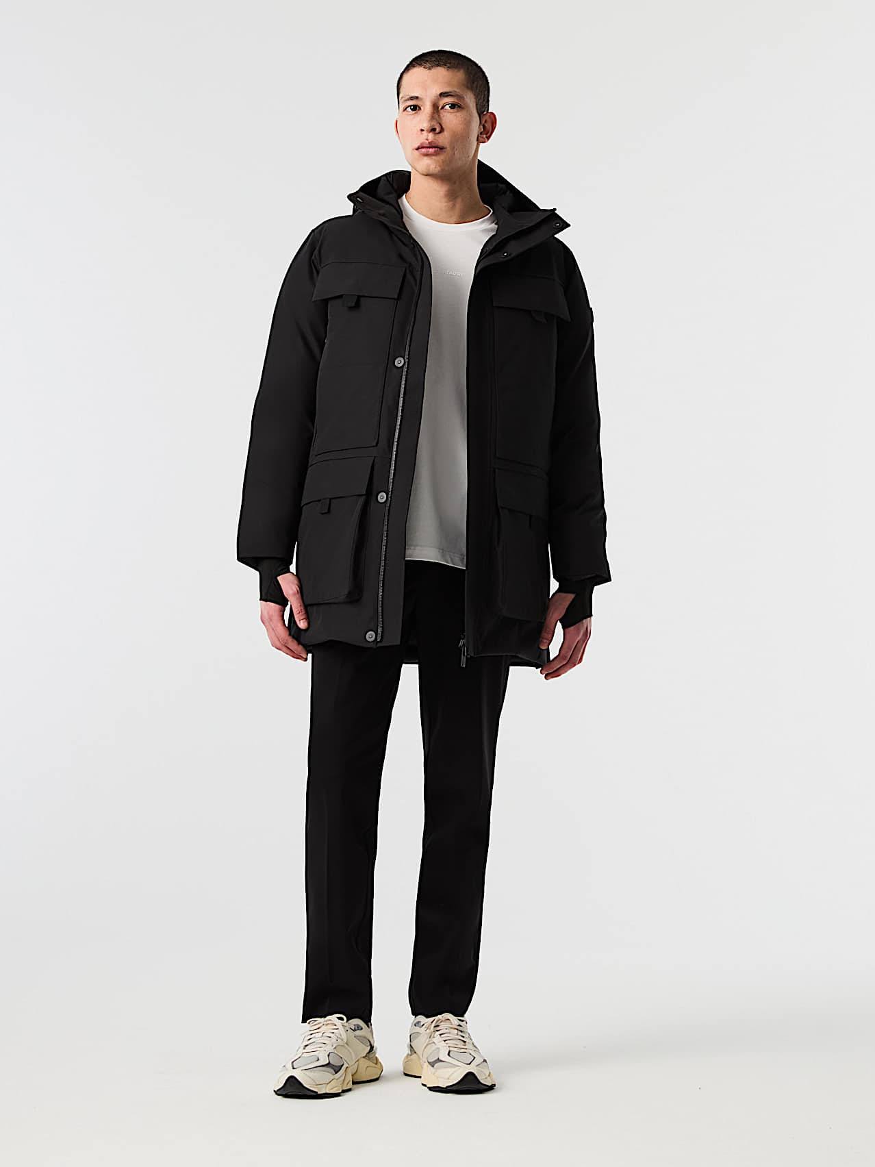 AlphaTauri | OLYON V1.Y10.02 | Unisex Explore Parka in Schwarz für Unisex