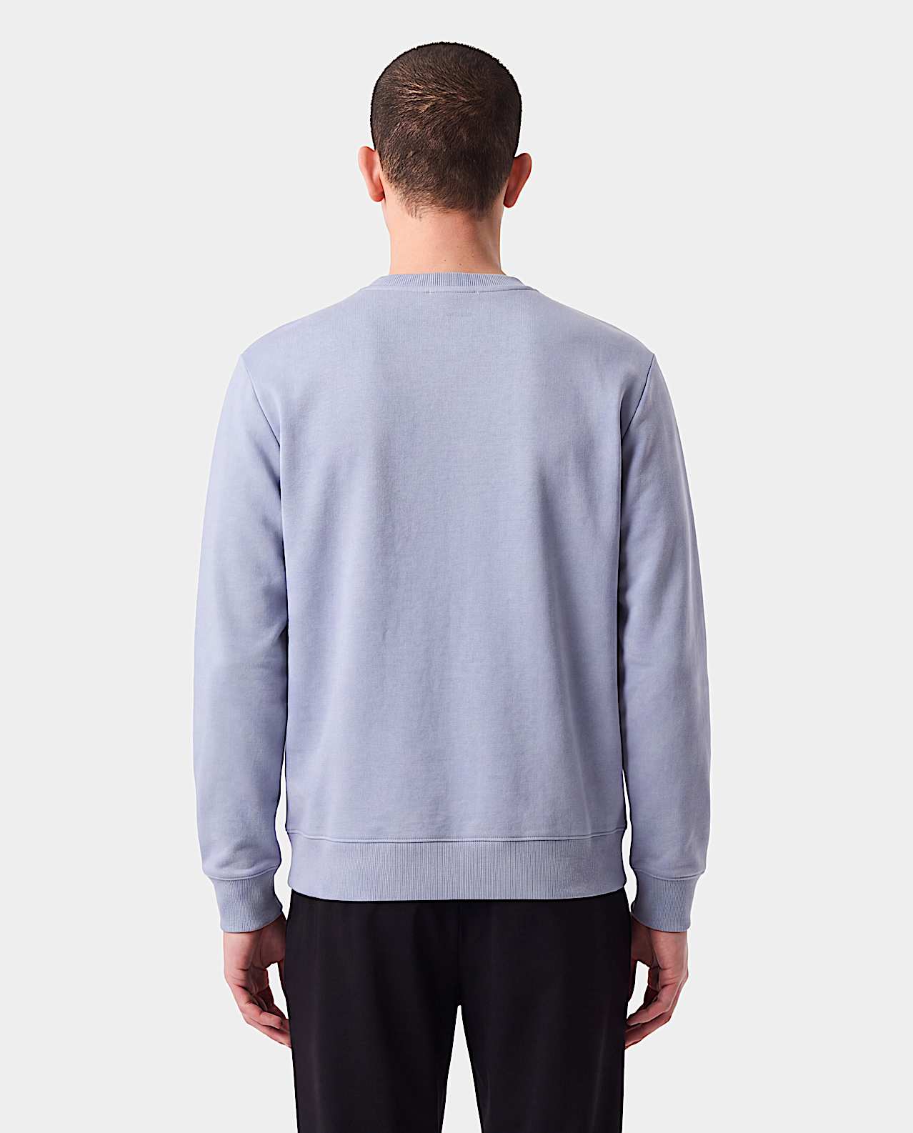 AlphaTauri | SAURIS V1.Y10.02 | Unisex Interlock Jersey Sweater in Grey Blue for Unisex