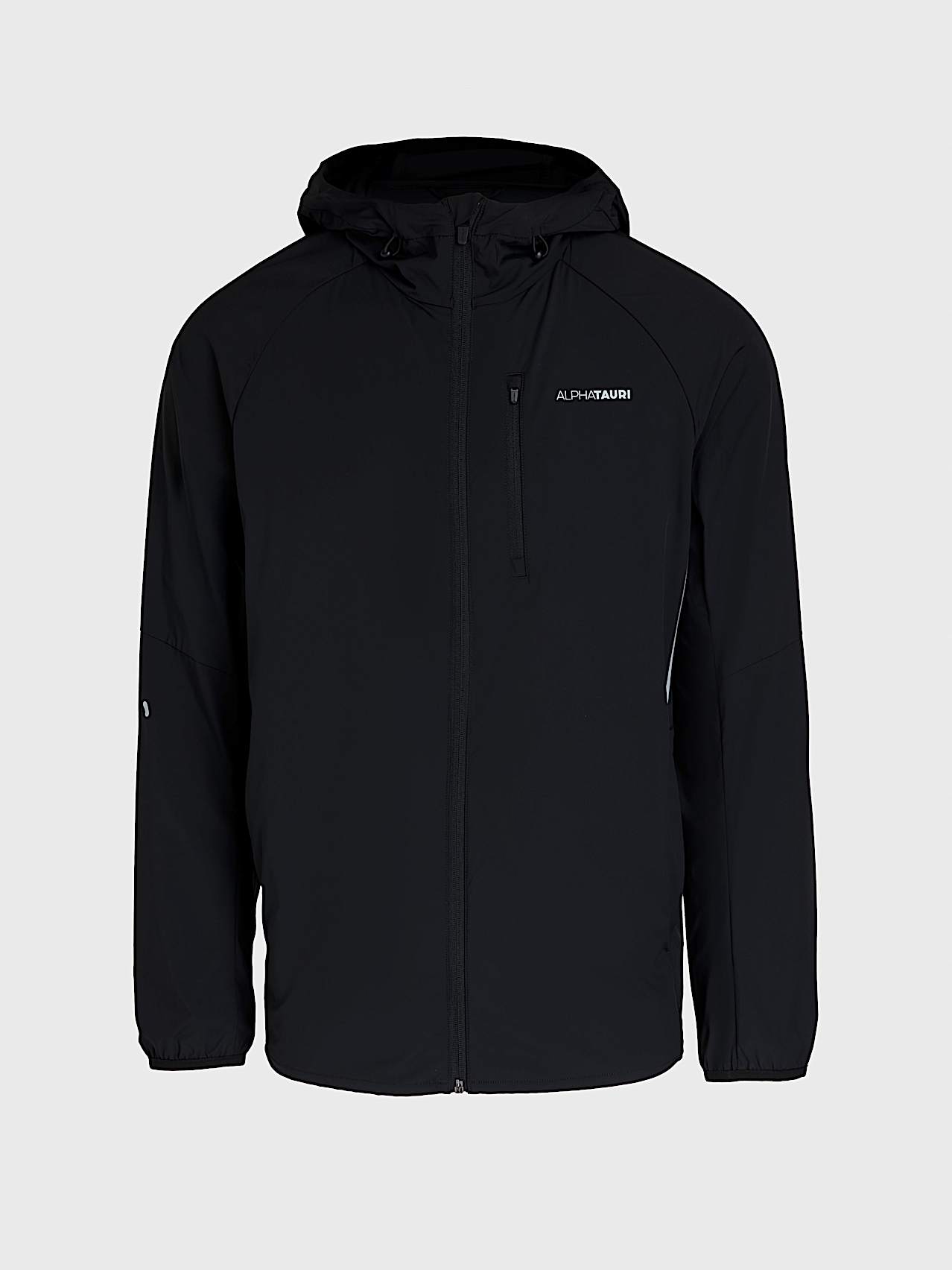 AlphaTauri | Packable Fitness Jacket for Men | Active Premium in Black for Hombre