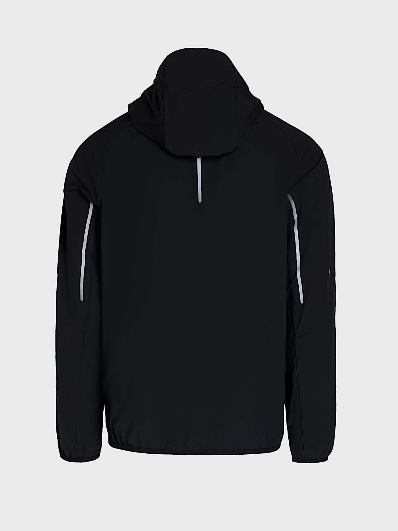 AlphaTauri | Packable Fitness Jacket for Men | Active Premium in Black for Hombre