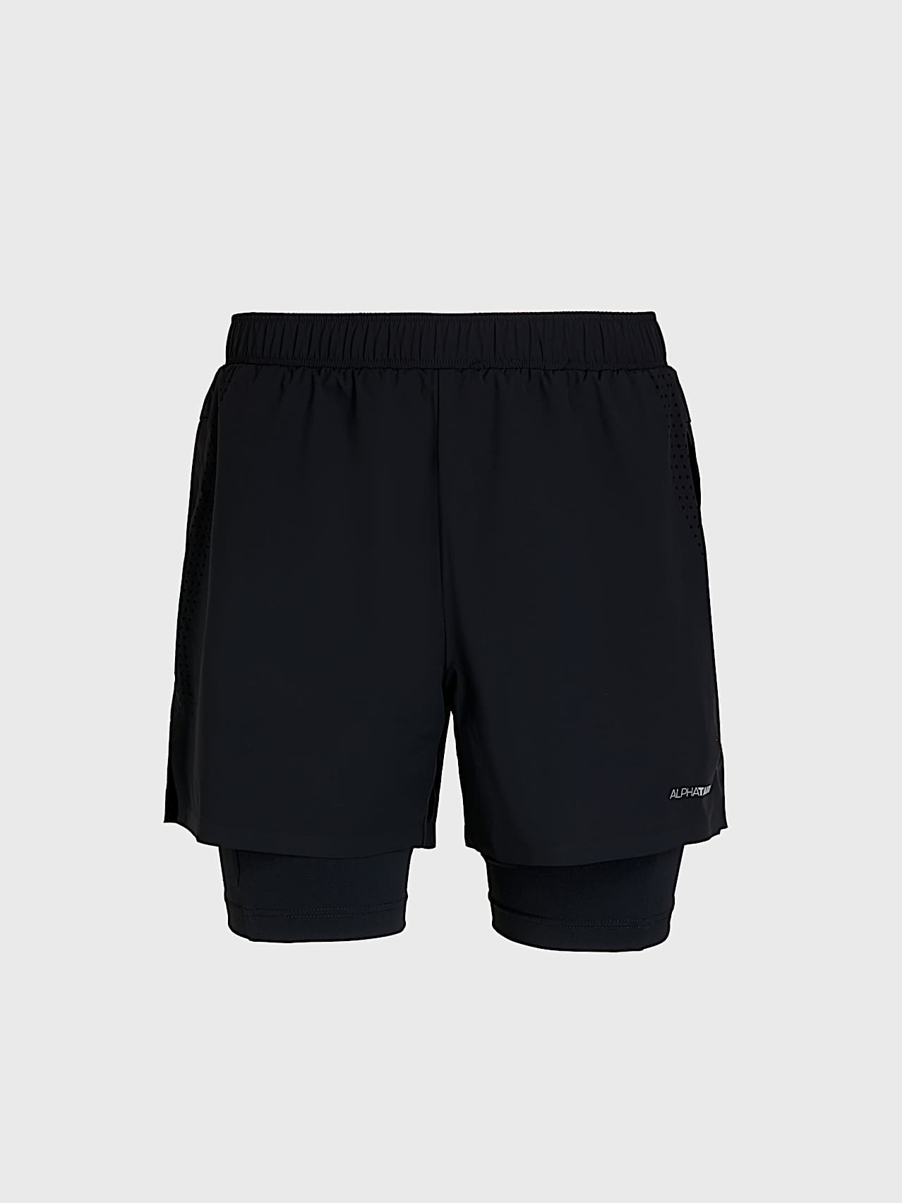 AlphaTauri | Pantaloncini fitness | Premium Active in Black for Uomo