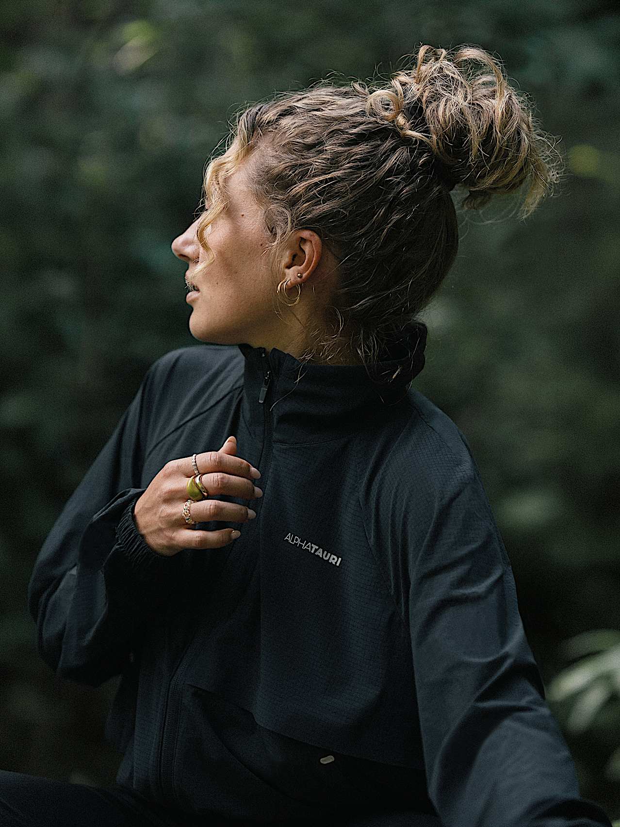AlphaTauri | Chaqueta de deporte para mujer | Active Premium in Black for Mujer