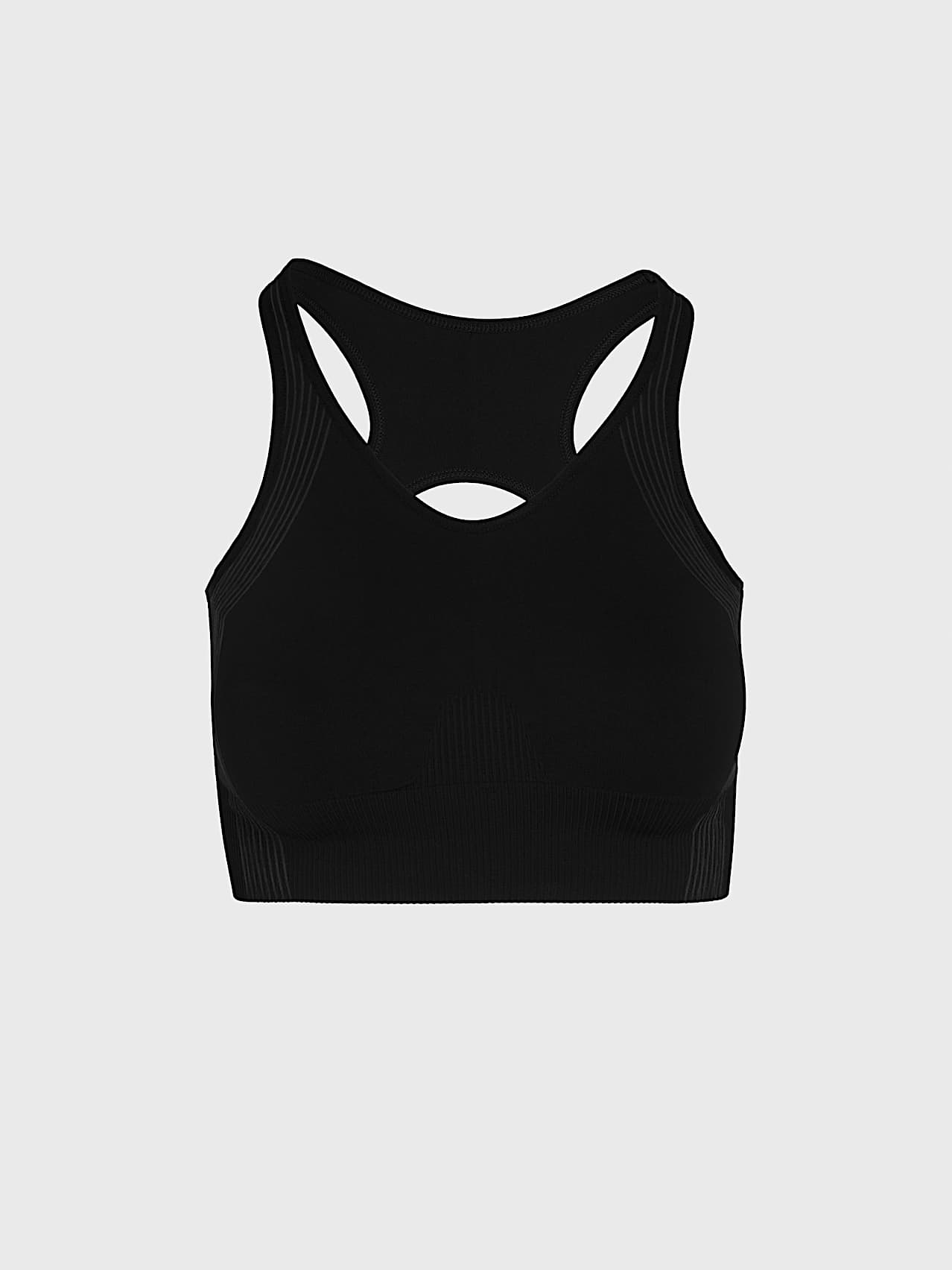 AlphaTauri | Sport-BH aus Funktionsstrick | Premium Active in Schwarz für Damen