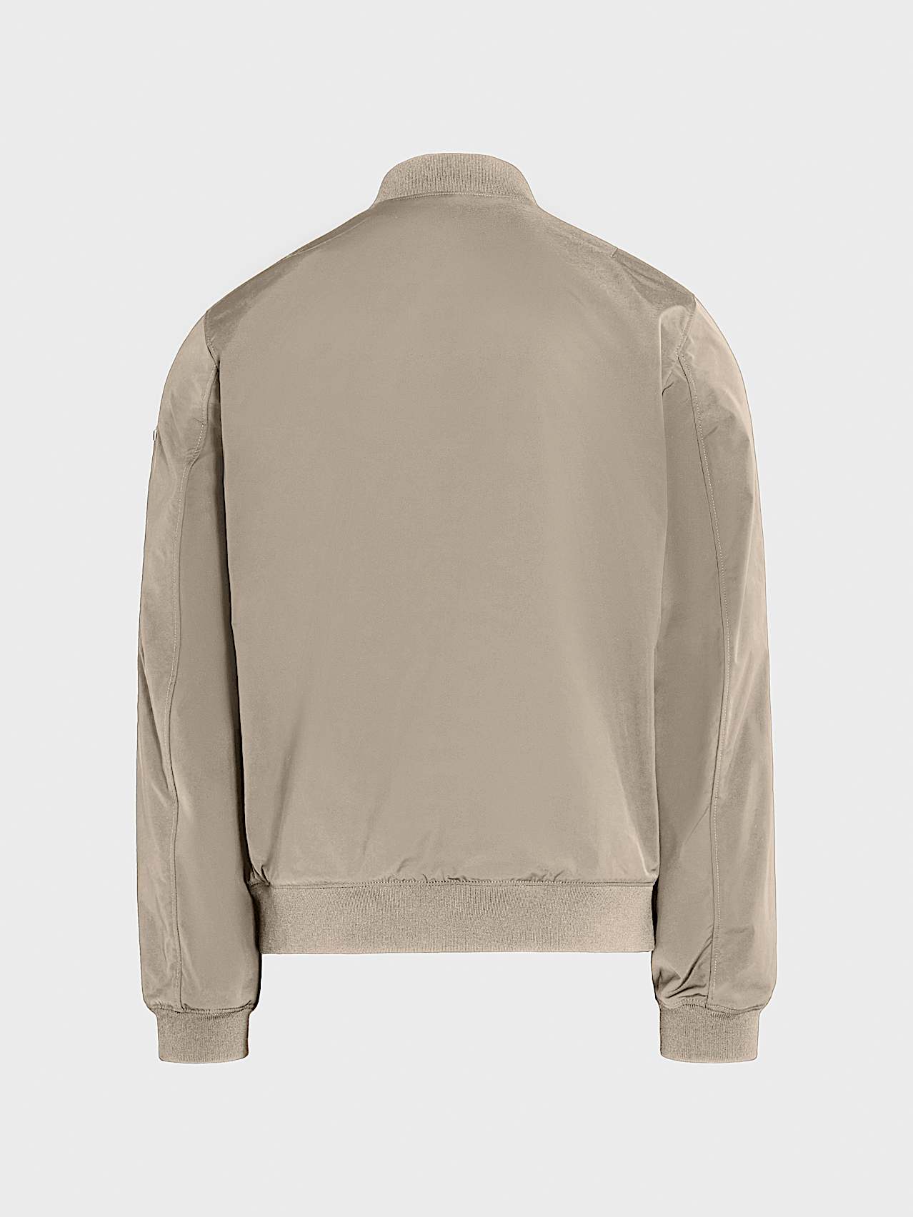 AlphaTauri | OZZT V1.Y10.01 | Softshell Bomber Jacket in Stone for Uomo