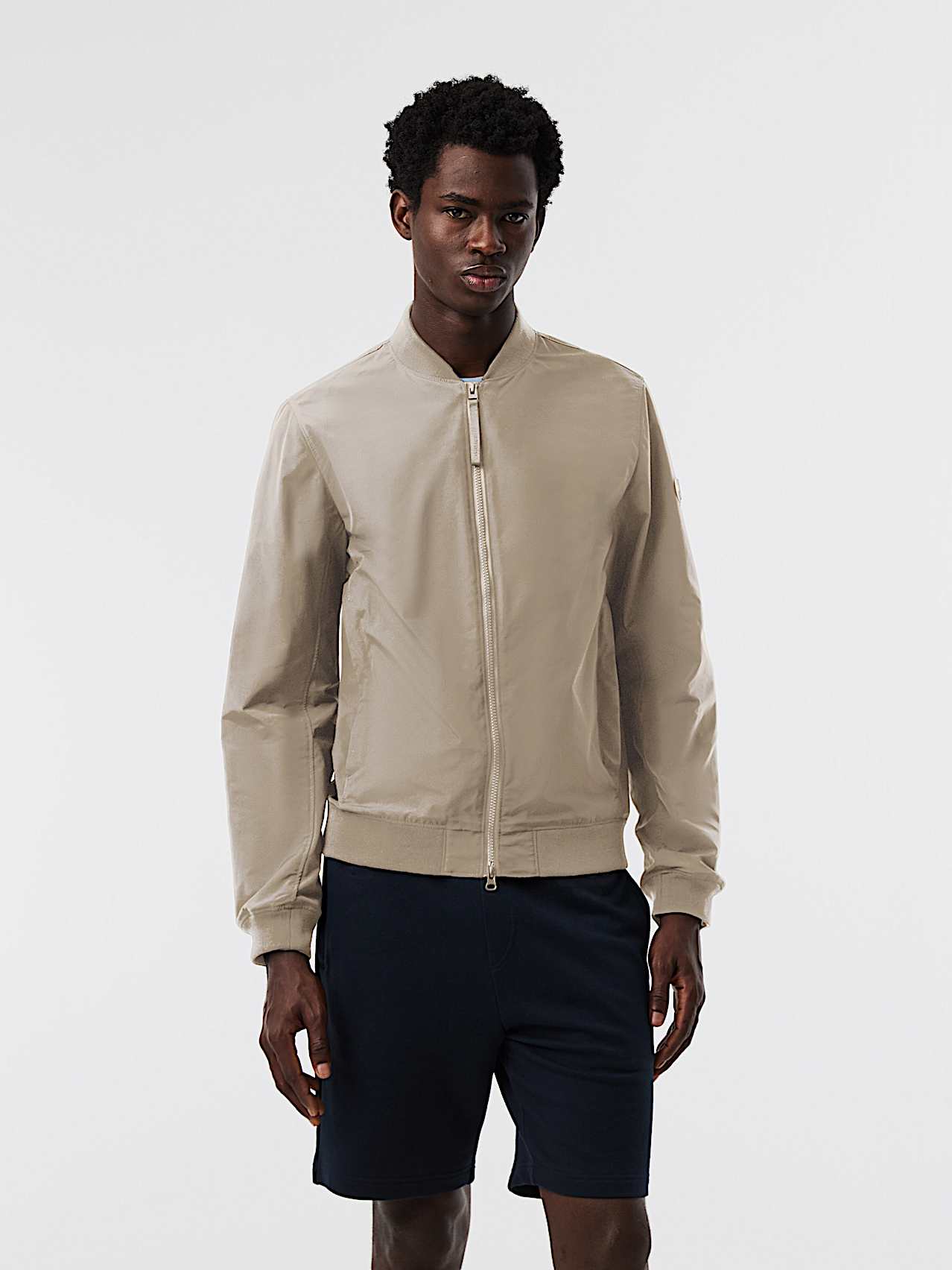 AlphaTauri | OZZT V1.Y10.01 | Bomber softshell in Stone for Uomo