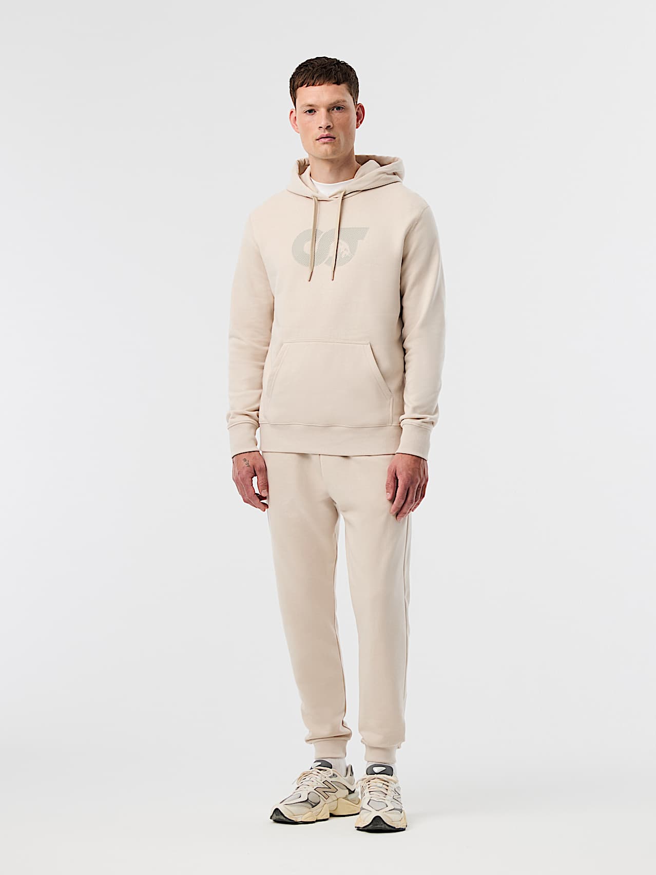 AlphaTauri | SHERO V4.Y10.01 | Hoodie mit Signature-Logo in Stone für Herren