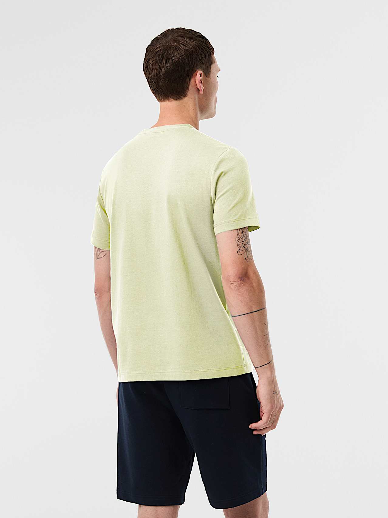 AlphaTauri | JOTTO V2.Y10.01 | Camiseta de algodón orgánico in Lime Light for Hombre