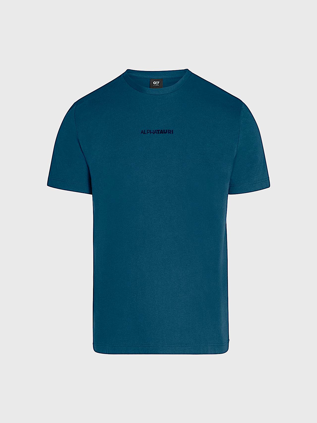 AlphaTauri | JOTTO V2.Y10.01 | Organic Cotton T-Shirt in Teal for Uomo