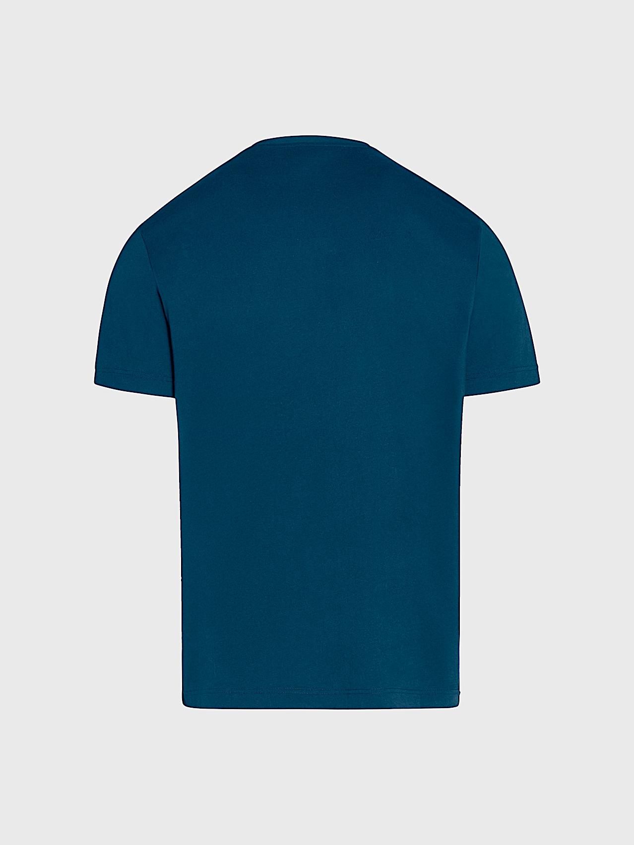 AlphaTauri | JOTTO V2.Y10.01 | Organic Cotton T-Shirt in Teal for Uomo