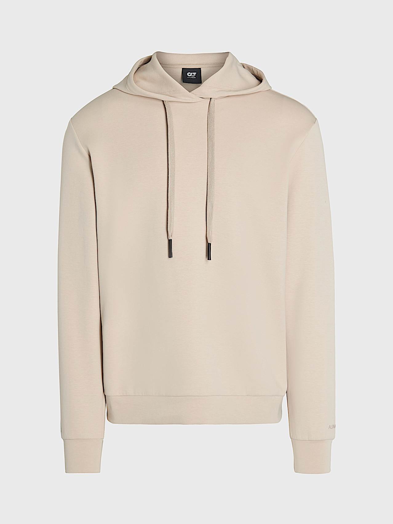AlphaTauri | SHANO V1.Y10.01 | Organic Cotton Hoodie in Dune for Uomo