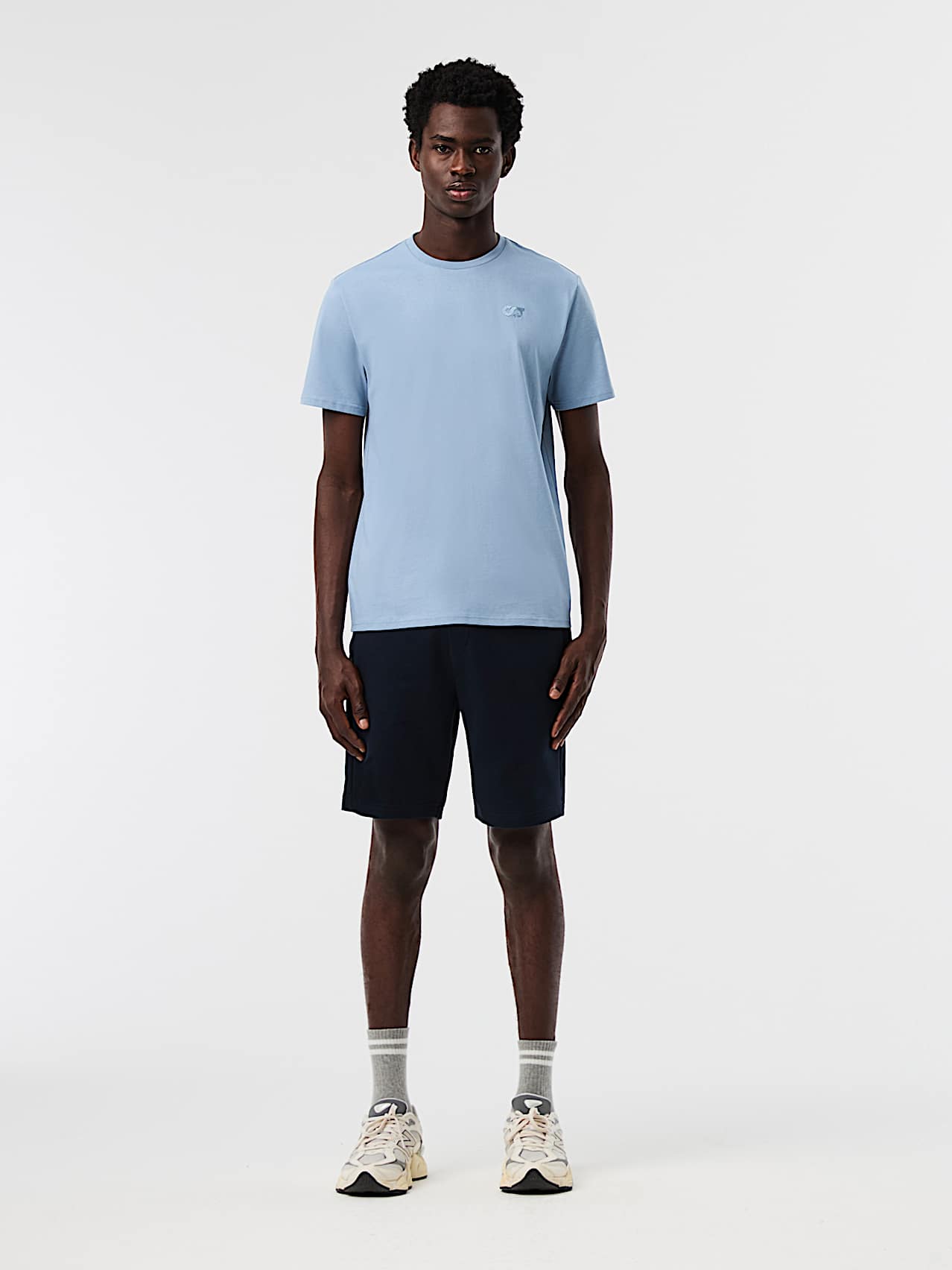 AlphaTauri | JOTTA V2.Y10.01 | Maglietta in cotone biologico in Clouded Blue for Uomo