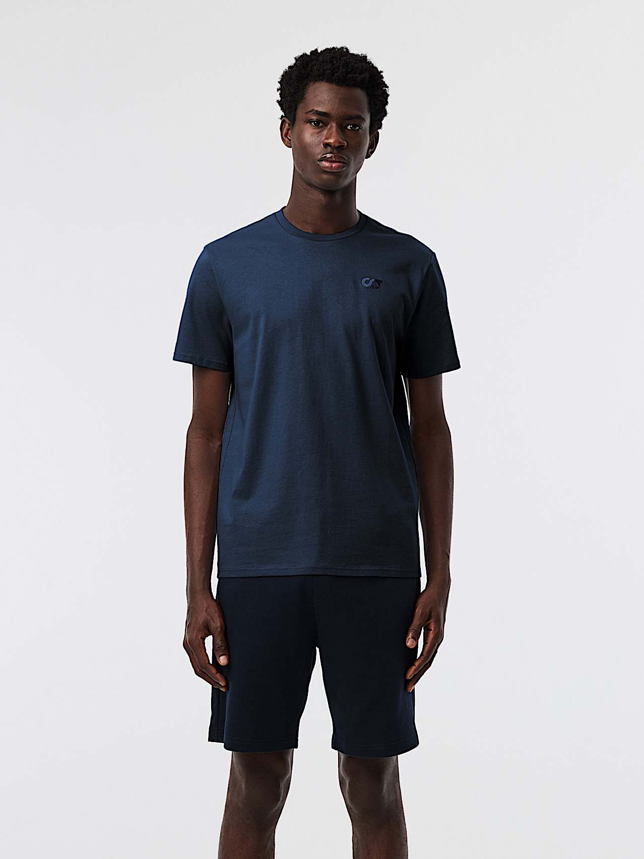 AlphaTauri | JOTTA V2.Y10.01 | Camiseta de algodón orgánico in Dark Navy for Hombre