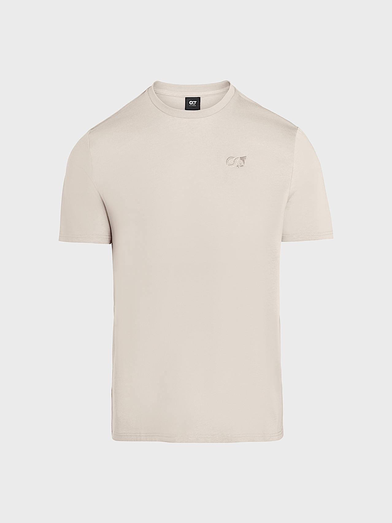 AlphaTauri | JOTTA V2.Y10.01 | Organic Cotton T-Shirt in Stone for Uomo