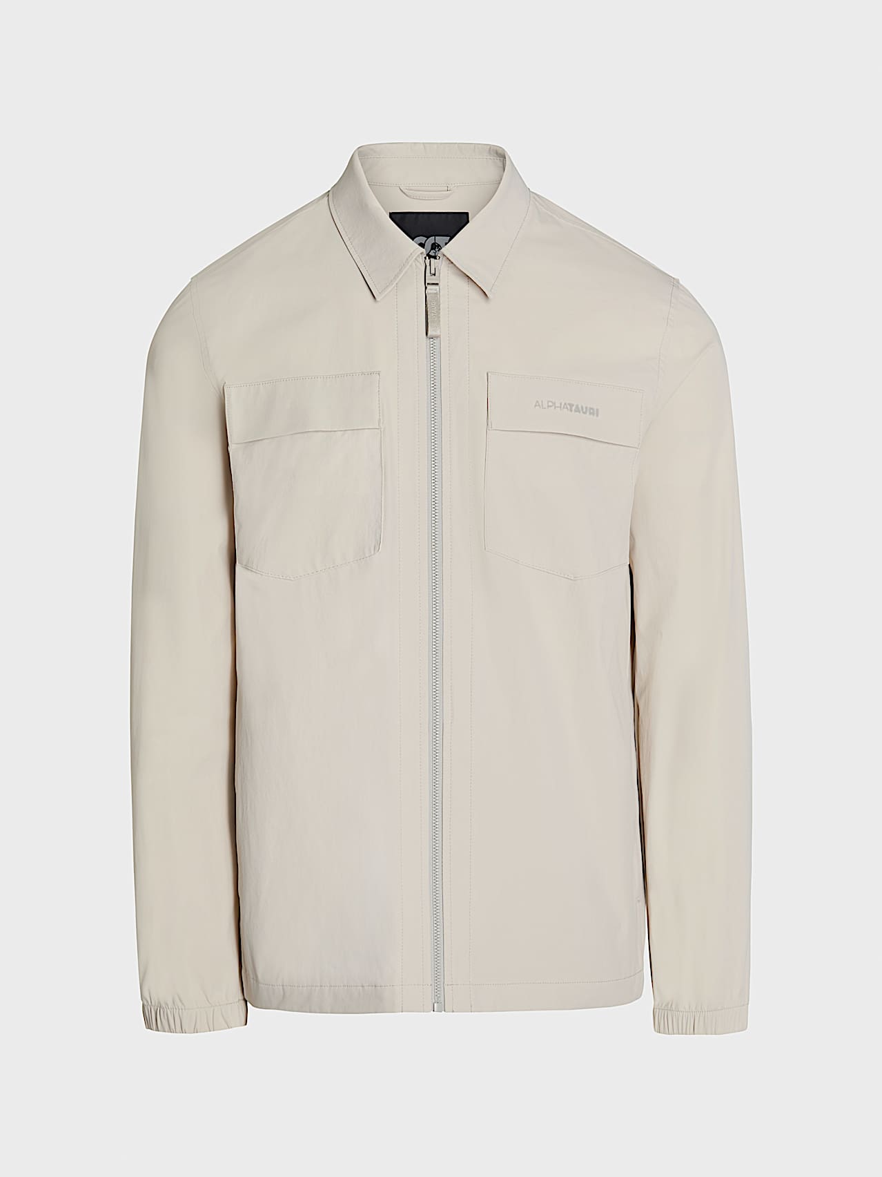 AlphaTauri | WEXAL V1.Y10.01 | Performance Stretch Overshirt in Stone for Uomo