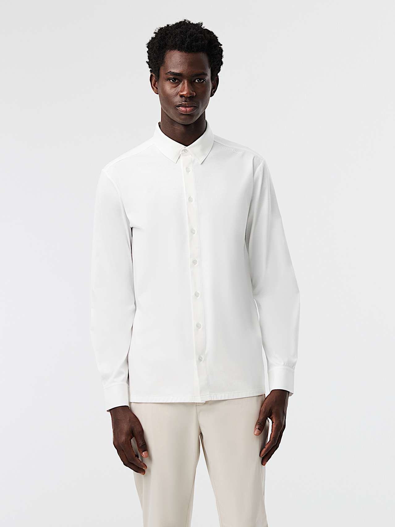 AlphaTauri | WYMI V1.Y10.01 | Camisa de punto de algodón orgánico in White for Hombre