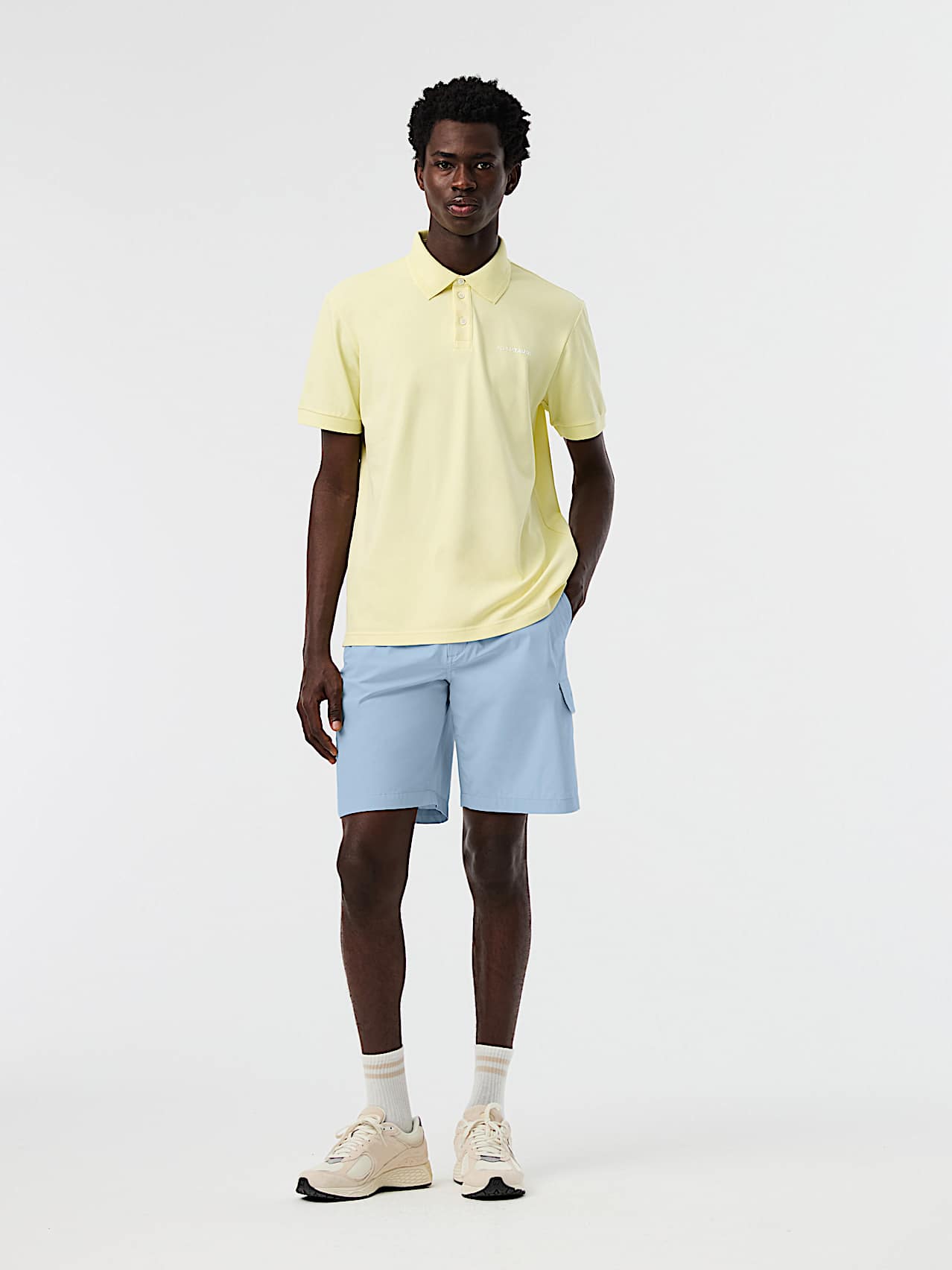 AlphaTauri | PLEX V1.Y10.01 | Short cargo Performance Stretch in Clouded Blue for Homme