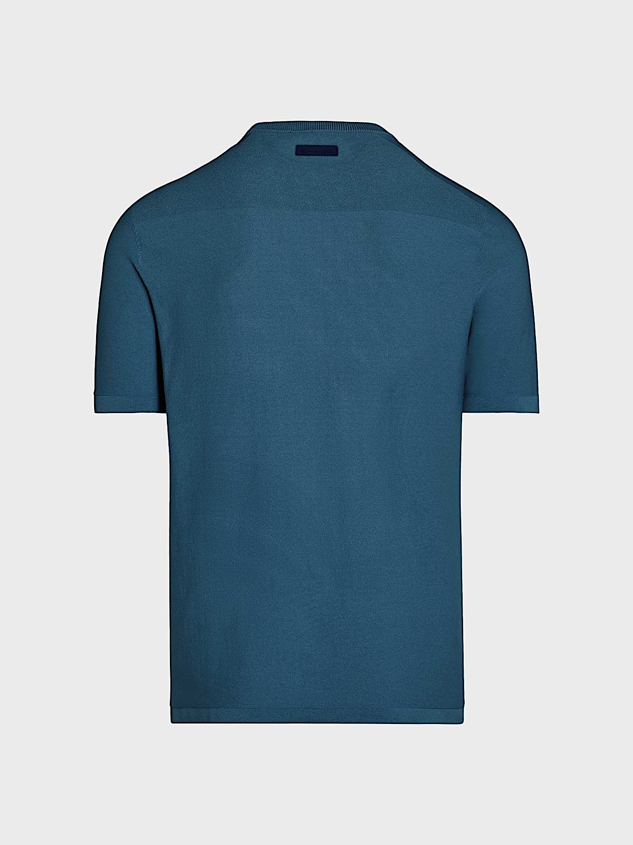 AlphaTauri | FOSOS V5.Y10.01 | 3D Performance Knit T-Shirt in Teal for Uomo