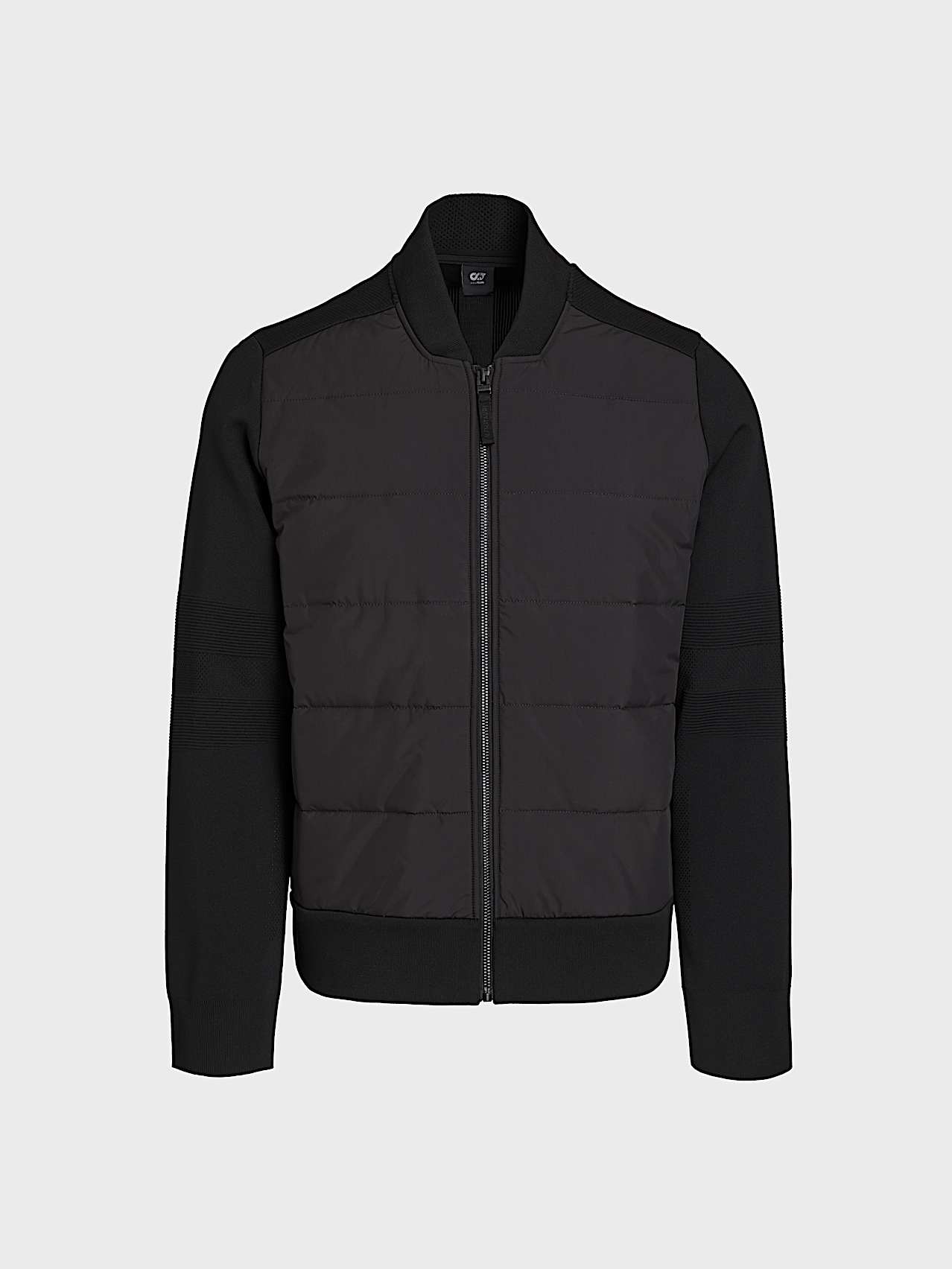 AlphaTauri | FADO V1.Y10.01 | Hybrid Knit Jacket in Black for Uomo