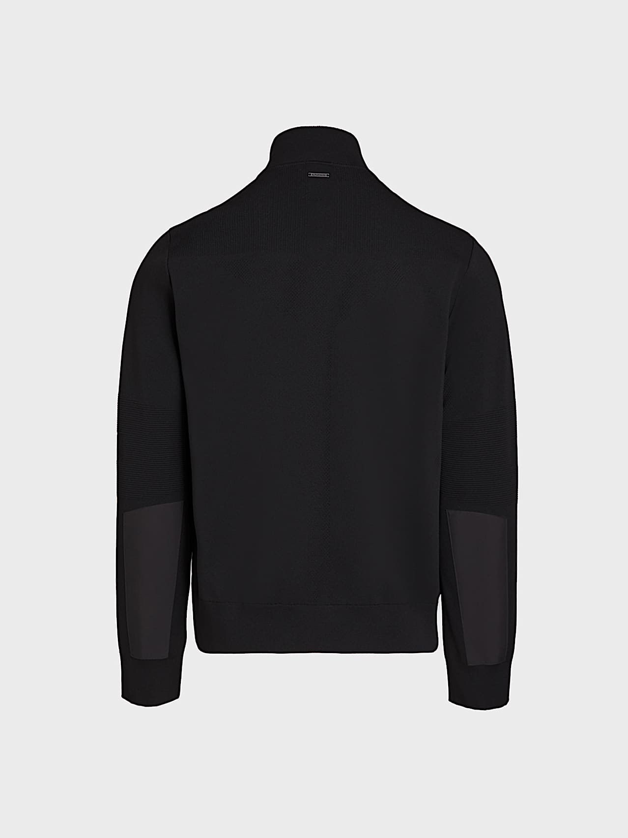 AlphaTauri | FADO V1.Y10.01 | Hybrid Knit Jacket in Black for Uomo