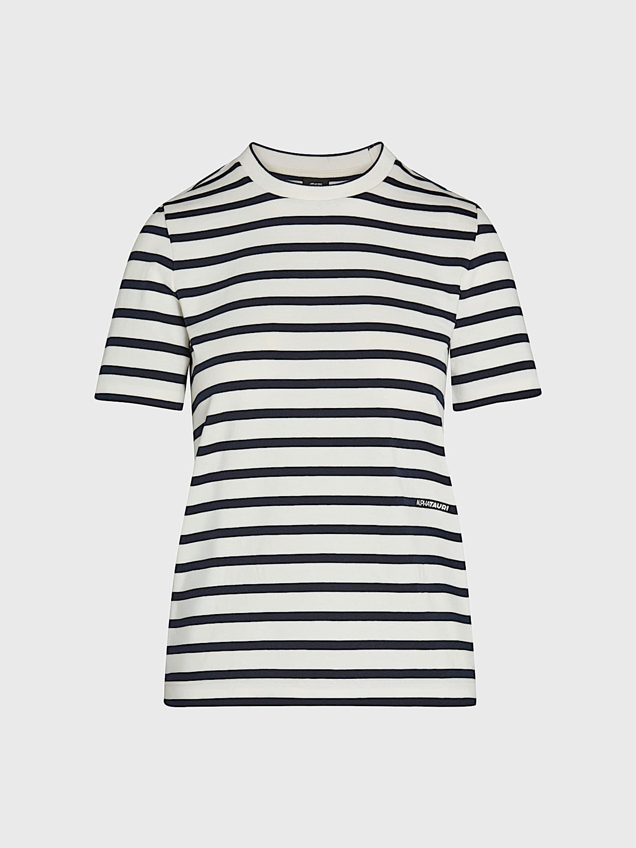 AlphaTauri | JALI V1.Y10.01 | Striped Organic Cotton T-Shirt for Women