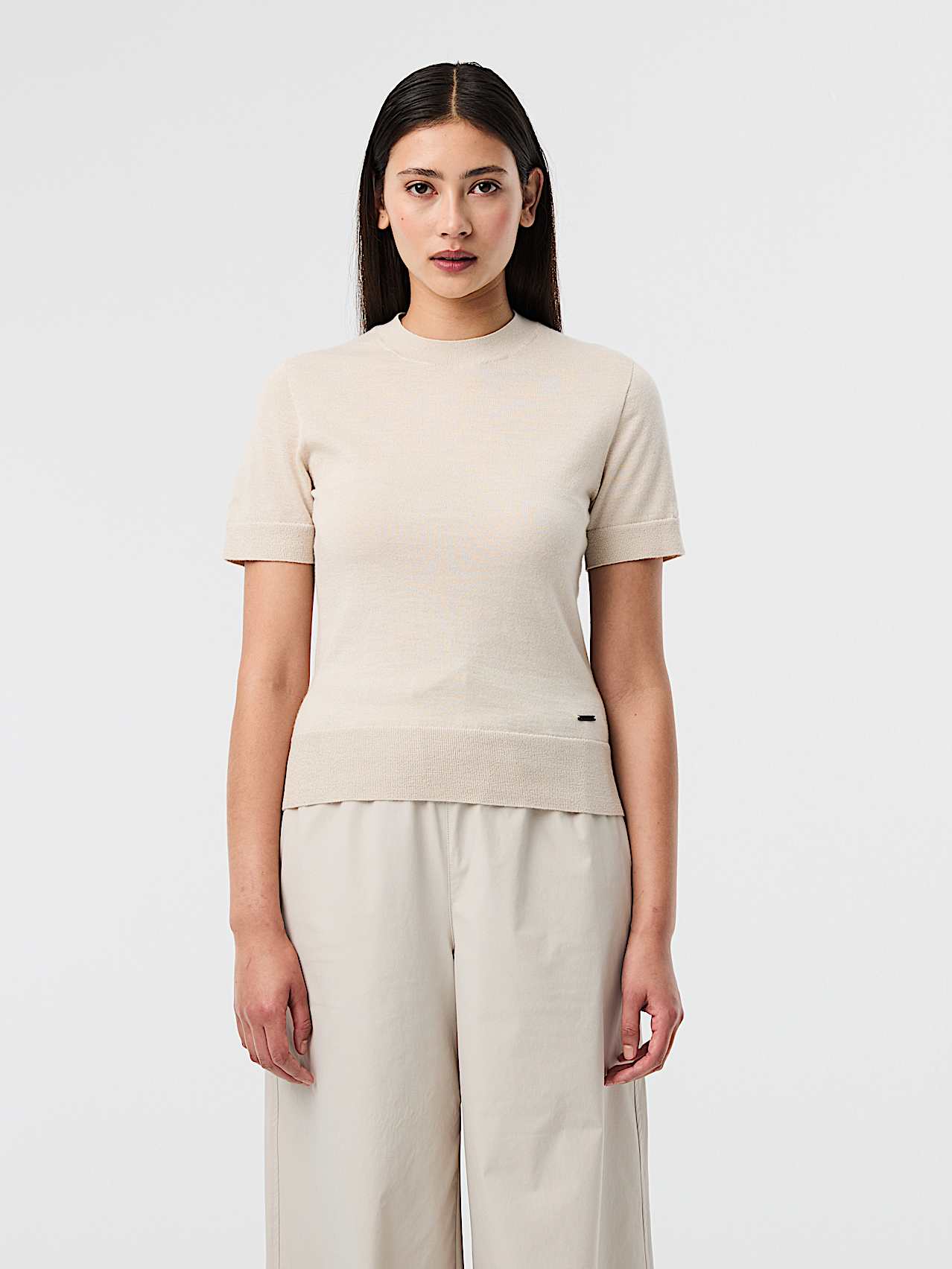 AlphaTauri | FIBE V1.Y10.01 | Maglietta Cashmax in maglia 3D in Stone for Donna