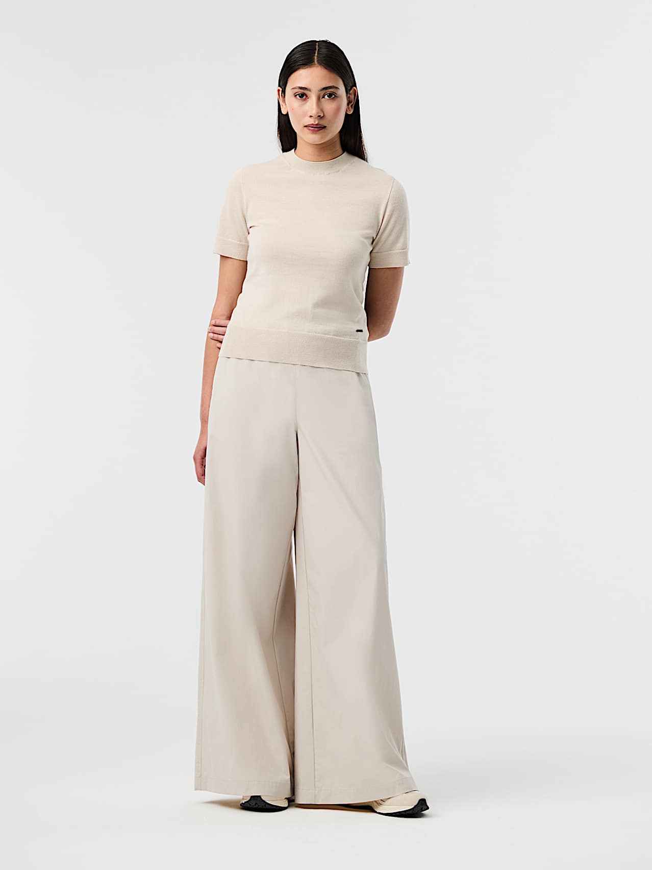 AlphaTauri | FIBE V1.Y10.01 | Maglietta Cashmax in maglia 3D in Stone for Donna