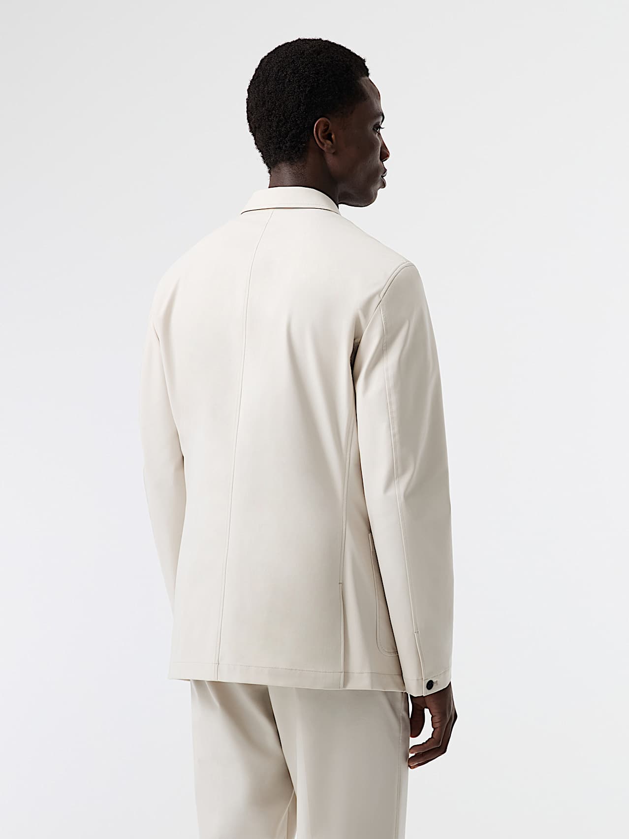 AlphaTauri | OBOSS V7.Y9.01 | Blazer elástico de alto rendimiento in Stone for Hombre